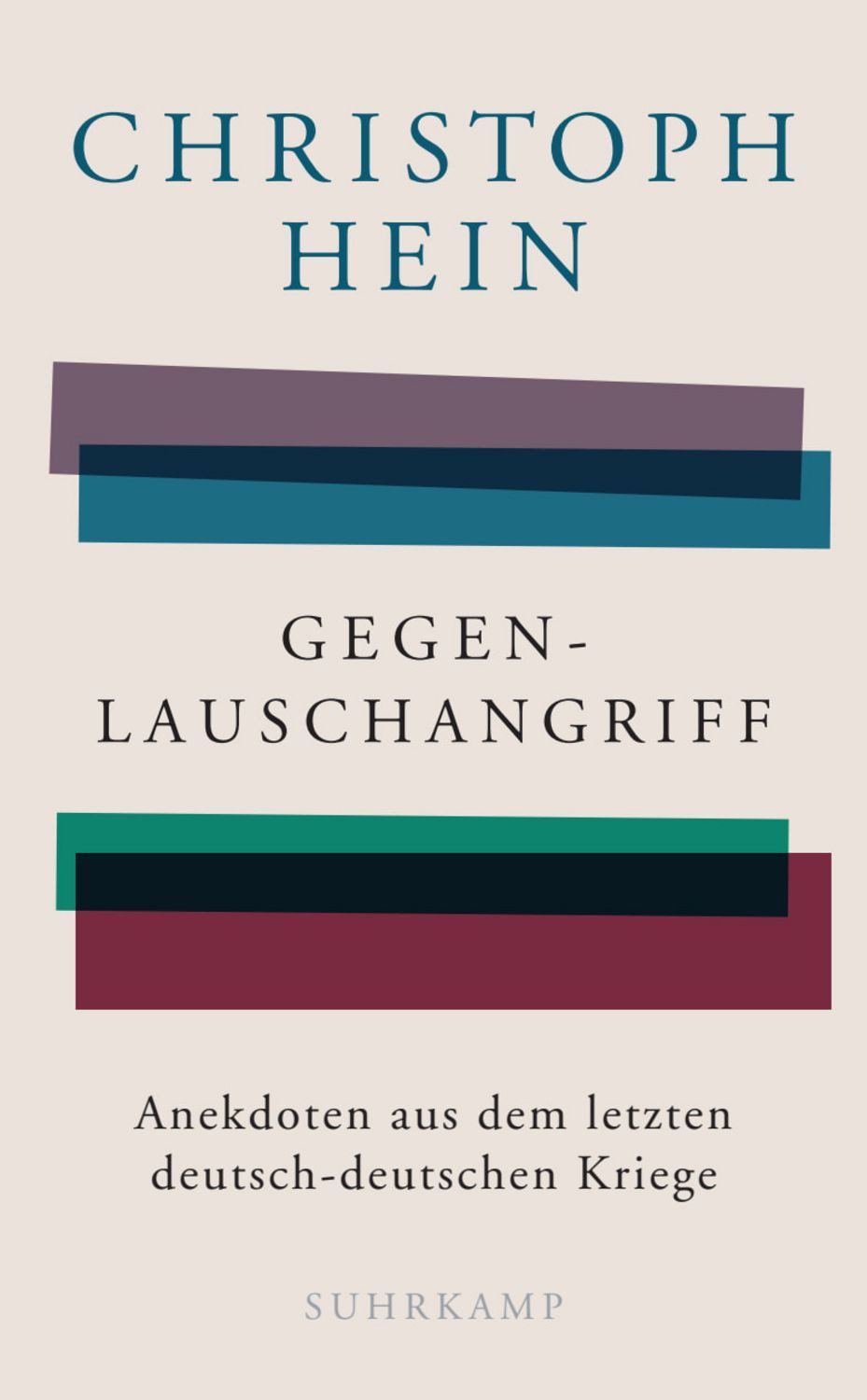 Gegenlauschangriff / Christoph Hein, Anekdoten aus dem letzten deutsch-deutschen Kriege