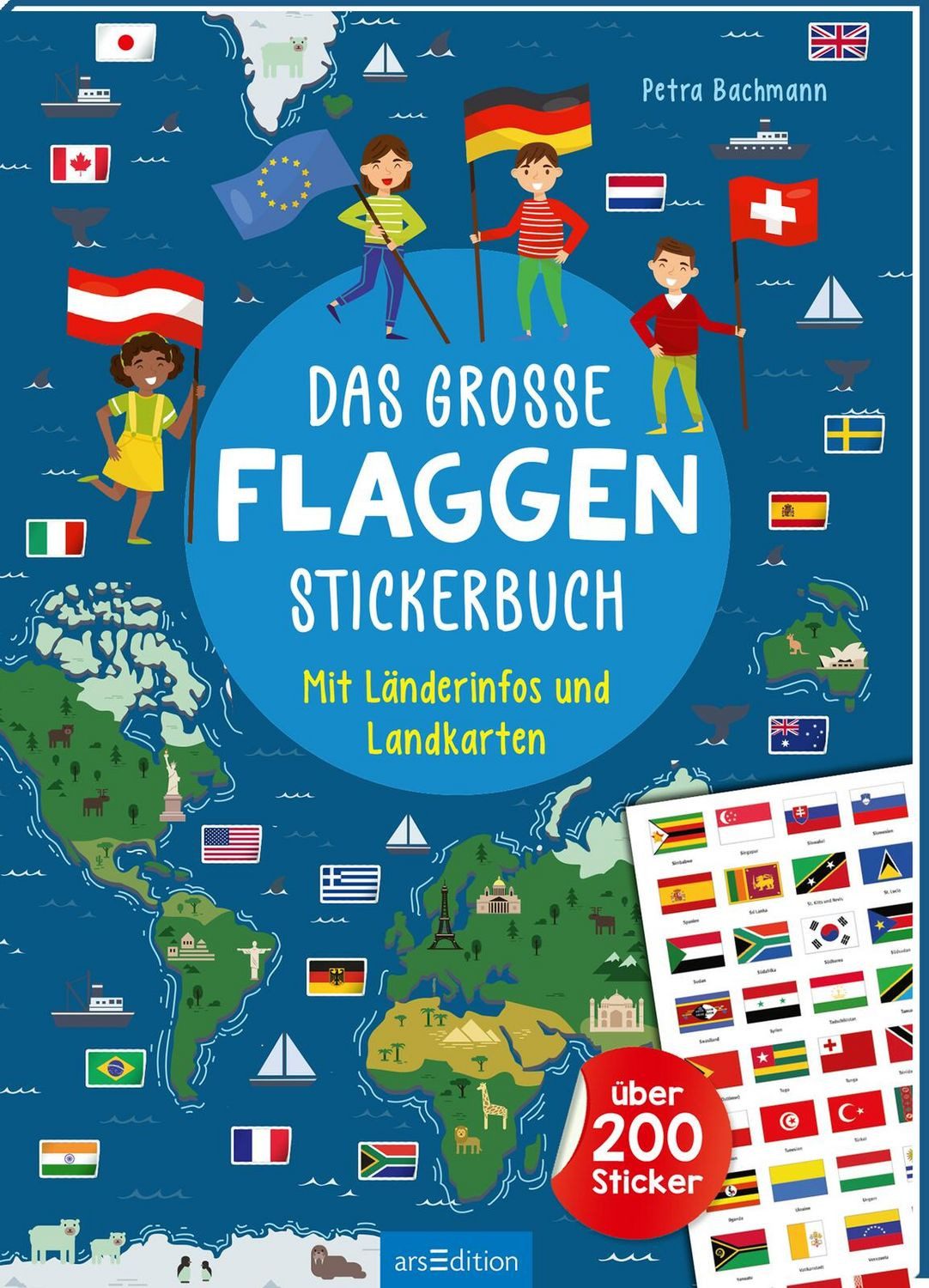 Das große Flaggen-Stickerbuch / Petra Bachmann
