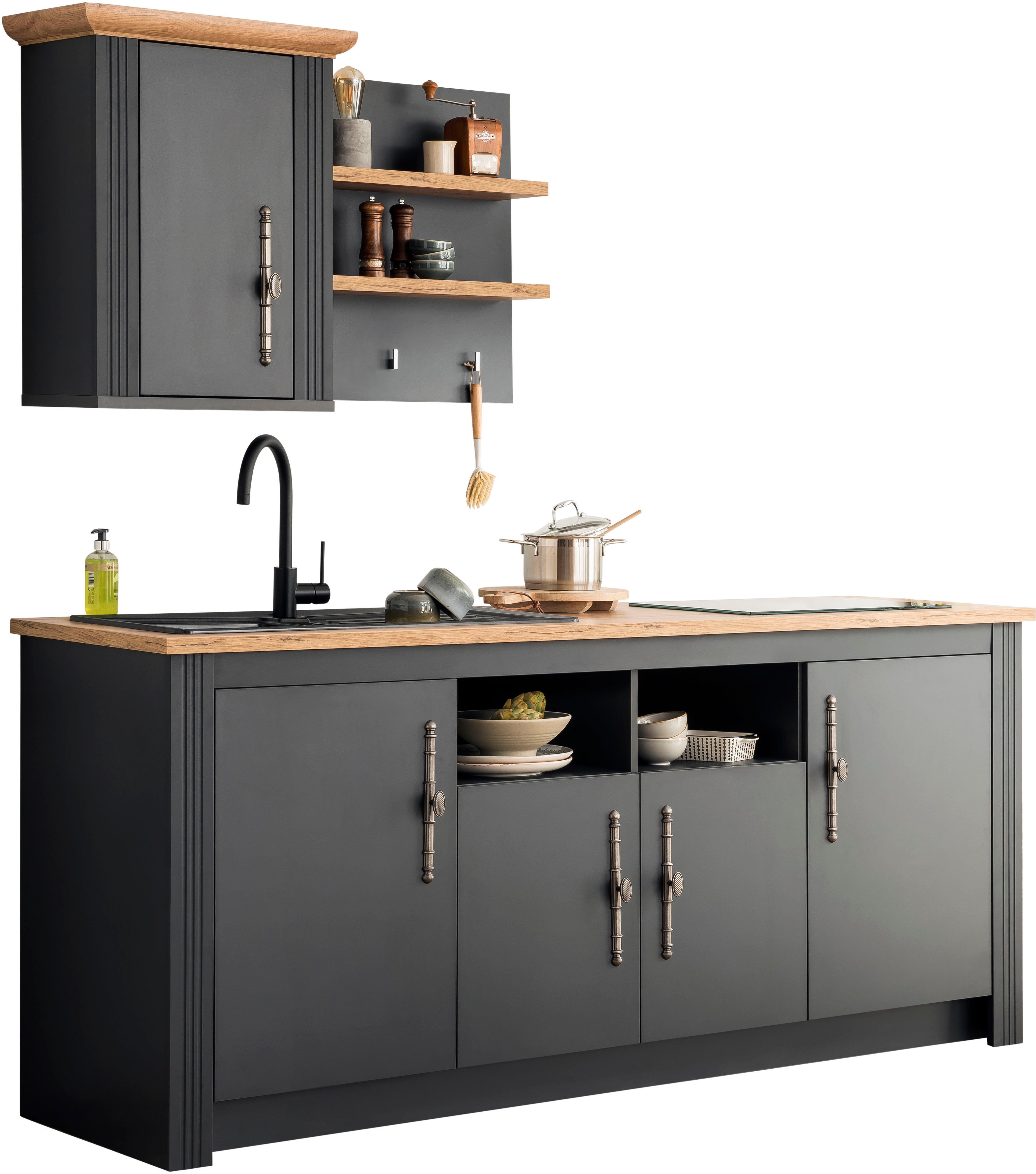 OTTO home Küche KS-Westminster, Breite 204 cm, ohne E-Geräte