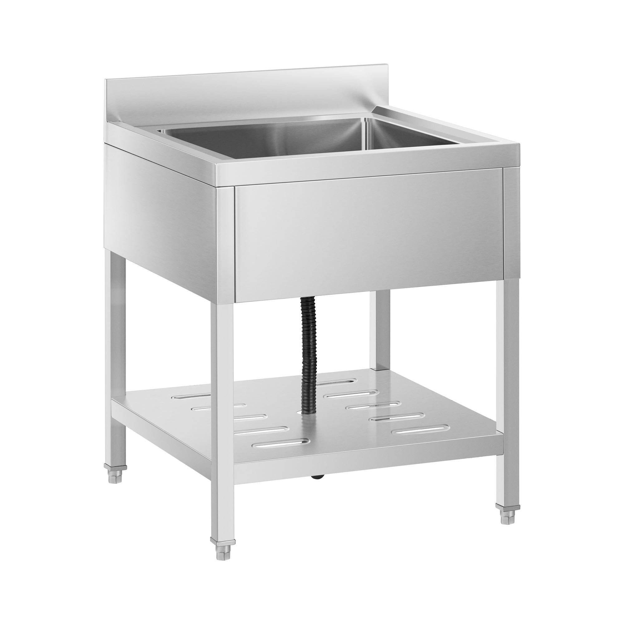 Royal Catering Spülenschrank Spültisch Spülbecken Edelstahlspüle günstig online kaufen