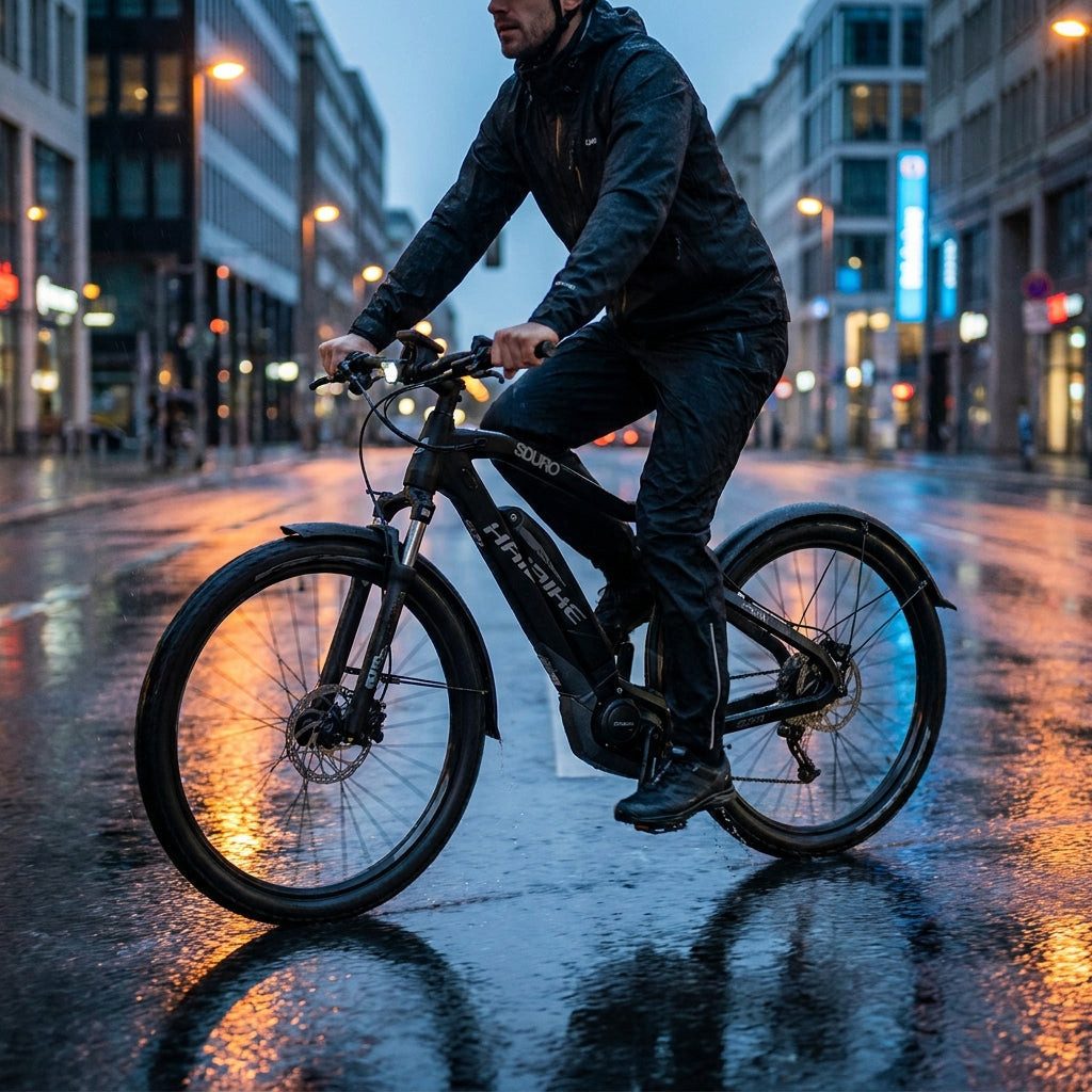 Haibike Schutzblech Haibike Schutzblech Sduro Street inkl Zubehör 28 Zoll Kunststoff schwa