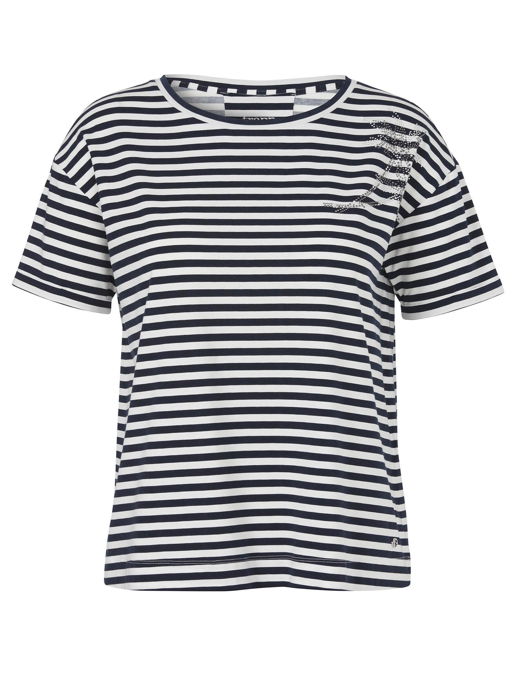 FRAPP Kurzarmshirt (1-tlg) Große Größen