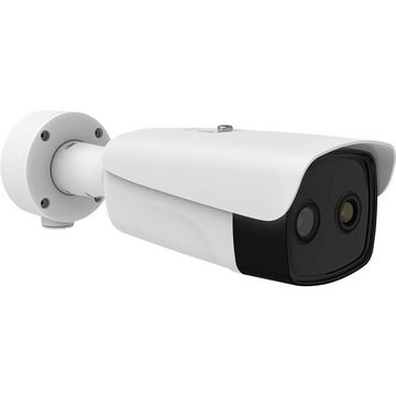 HIKVISION DS-2TD2636B-13/P Profesionelle Überwachungskamera + Wärmebild Kamera Überwachungskamera (Außenbereich, Innenbereich, mit Branderkennung, LAN IP, mit Gesichtserkennung, Fieber-Screening, mit Temperaturüberwachung 2688 x 1520 Pixel, BI Spekral Thermal, Überwachungskamera Wla außen innen Außenbereich Kamera Überwachung)