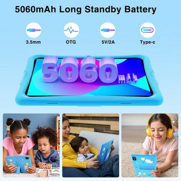 DOOGEE U10 Kid Kinder 5MP+8MP BT5.0/TUV/DRM L1 9GB RAM Tablet (10,1", 128 GB, Android 13, WiFi-6, Kinder-Unterhaltung und Lernen: Einblick in die digitale Welt)