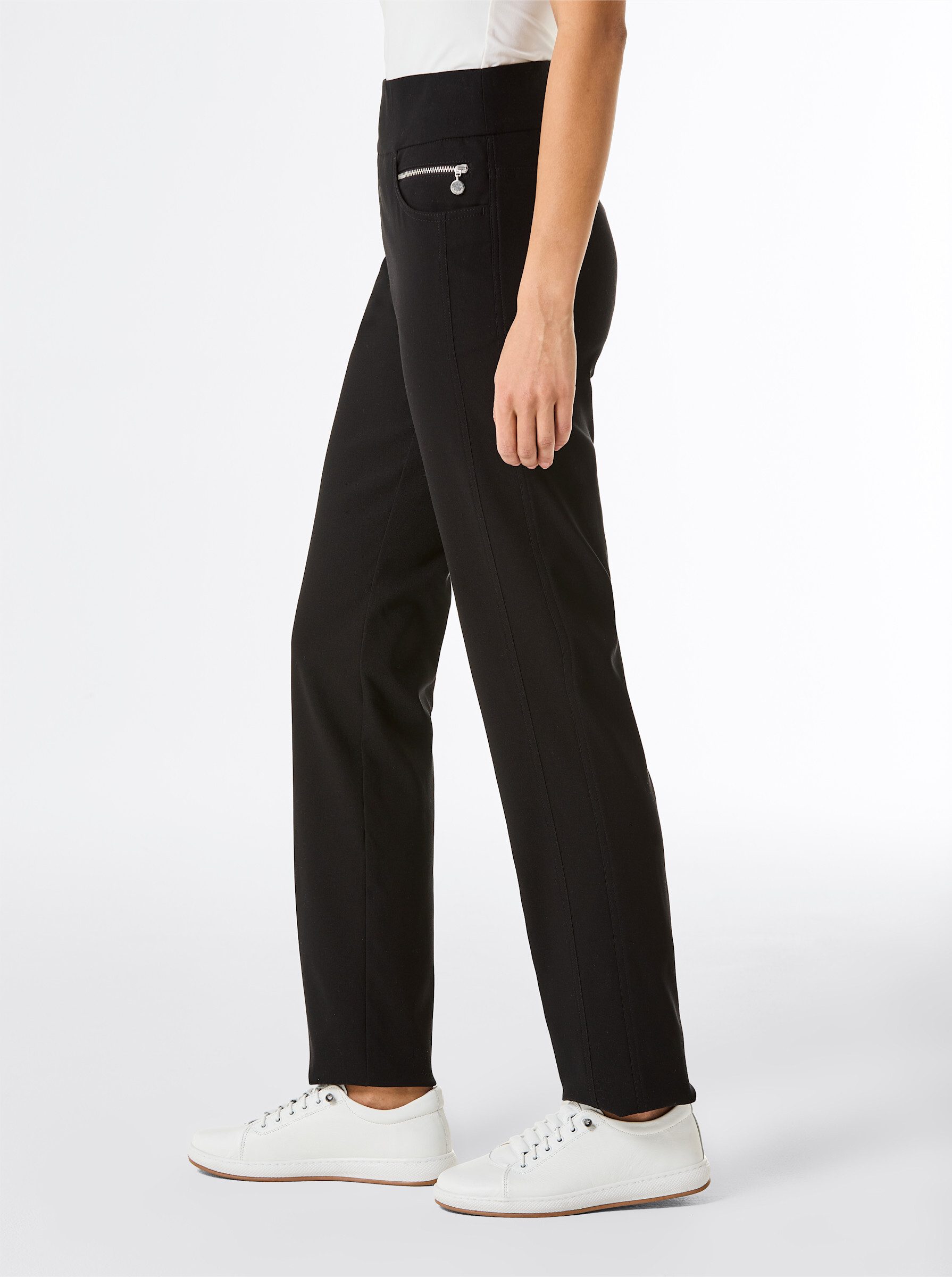 Stehmann Jerseyhose Edel-Stretch-Hose leicht vertieft