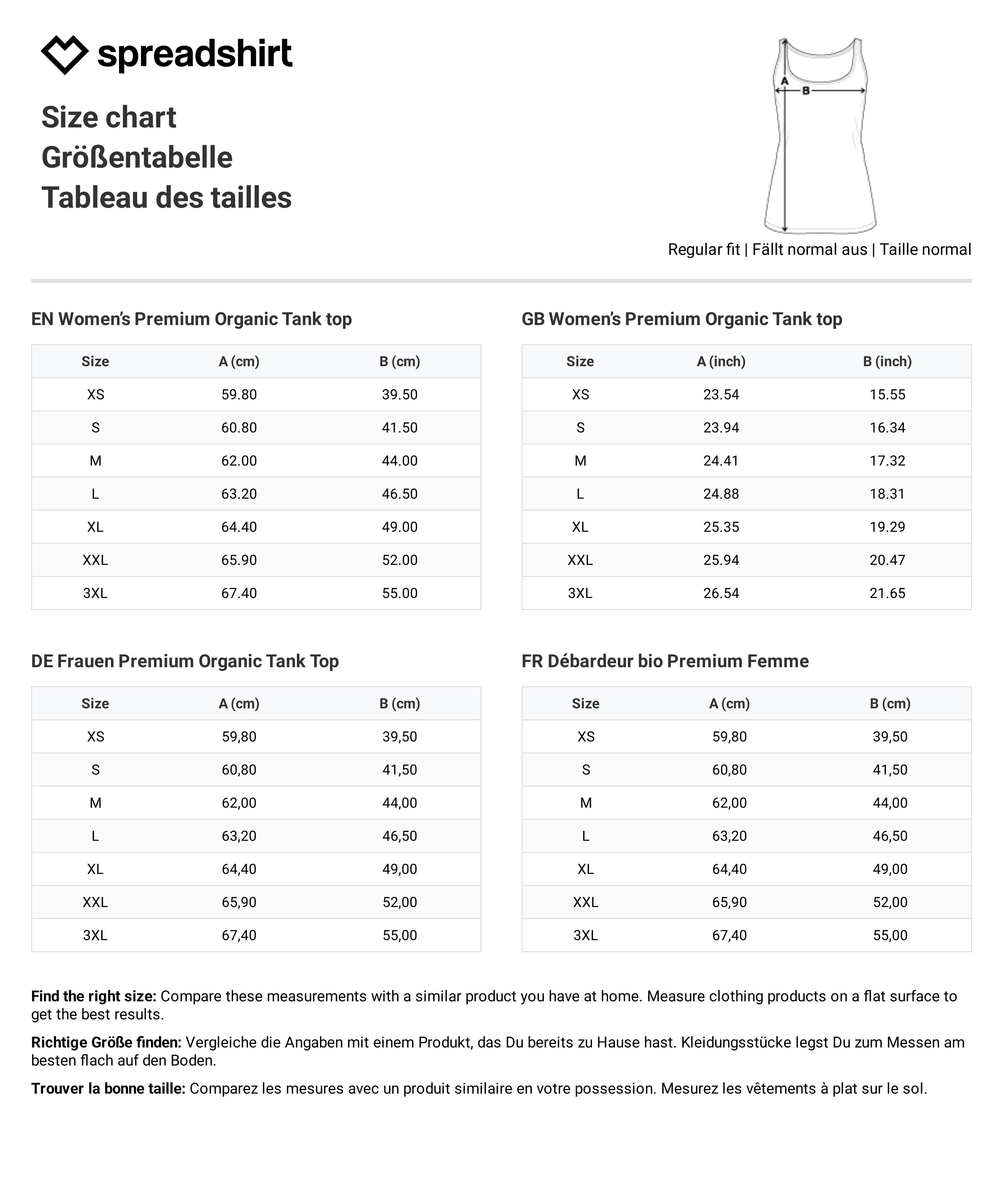 Spreadshirt T-Shirt Dirndl Mit Blumen Und Bindeoptik Premium Tank Top Damen (1-tlg) – Bild 3 von 5