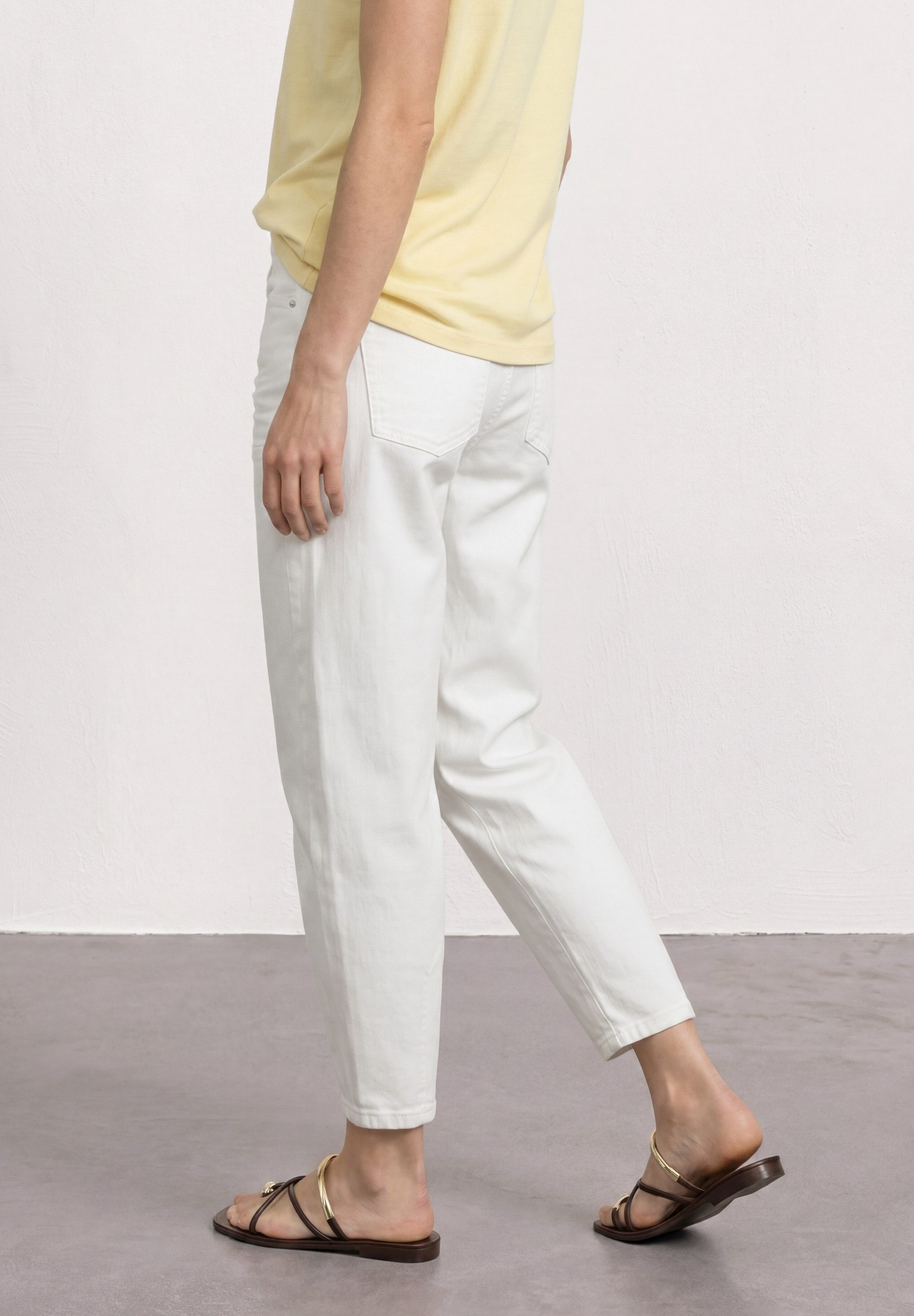 STREET ONE Loose-fit-Jeans Style Karlie High Waist Barrel Leg Jeans mit Viskose