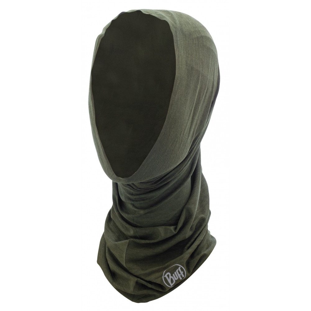 Buff Multifunktionstuch CoolNet UV+ Multifunktionstuch Schwarz - UV-Schutz, atmungsaktiv