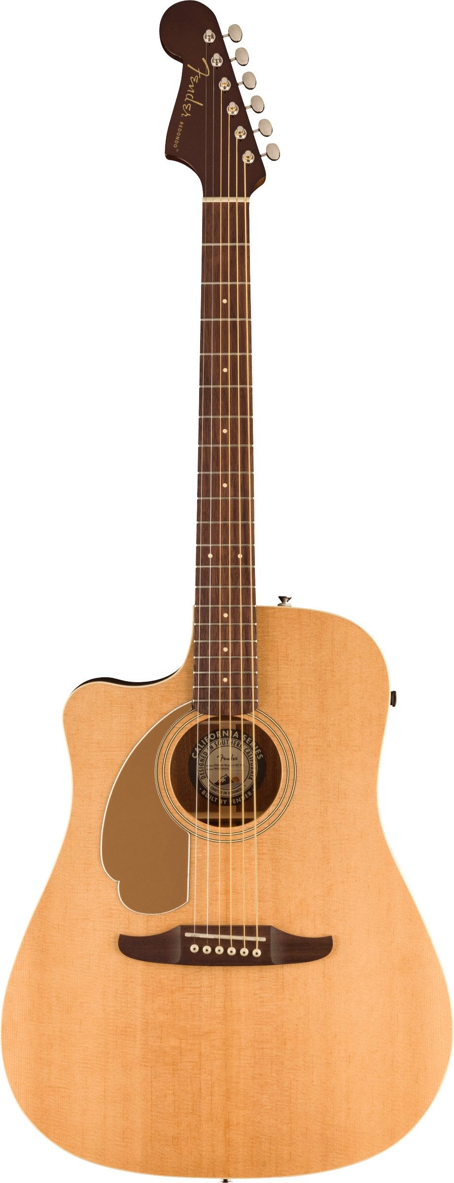 Fender Westerngitarre Fender Redondo Player Natural LH