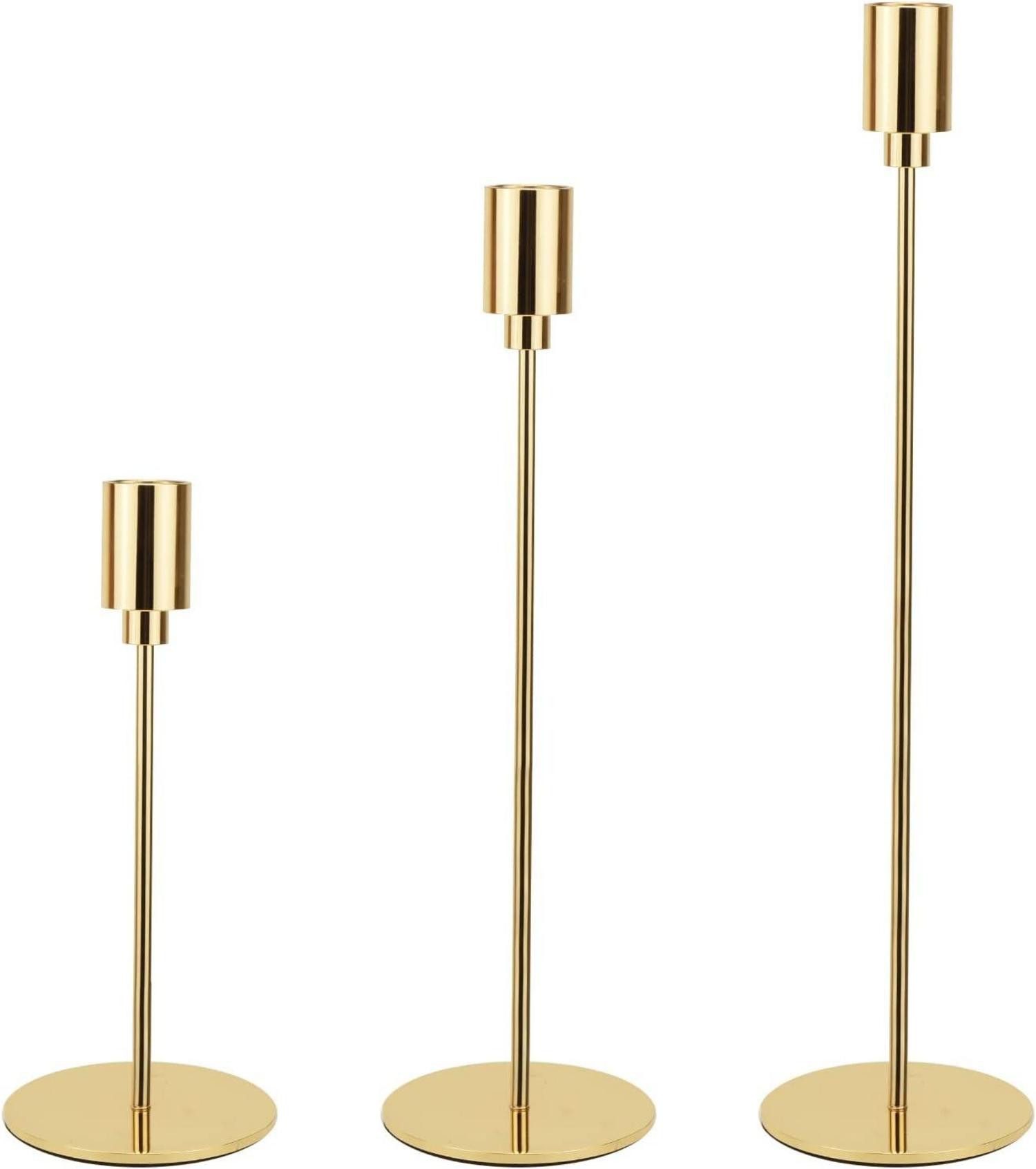 LuxusKollektion Kerzenständer Kerzenständer Set 3 Stück günstig online kaufen