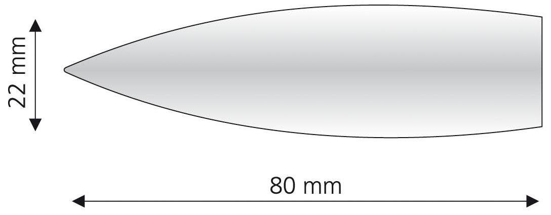 Gardinenstangen-Endstück Bullet, Liedeco, 2-St), mm (Set, Gardinenstangen 16 Gardinen, rostbraun für Ø