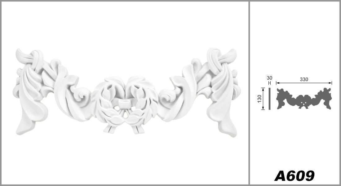 Grand Decor Wanddekoobjekt A609 (Ornament aus günstig online kaufen