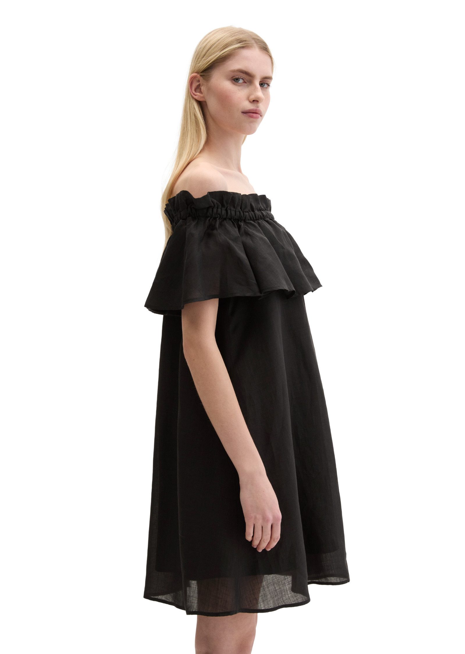 Marc O'Polo Minikleid aus weicher Ramiefaser