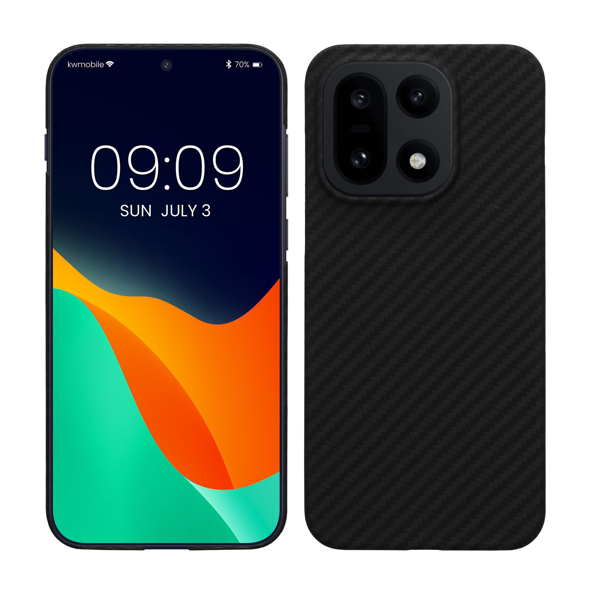 kalibri Smartphone-Hülle Hülle für OnePlus 15, Aramid Handy Schutzhülle - Smartphone Cover Case
