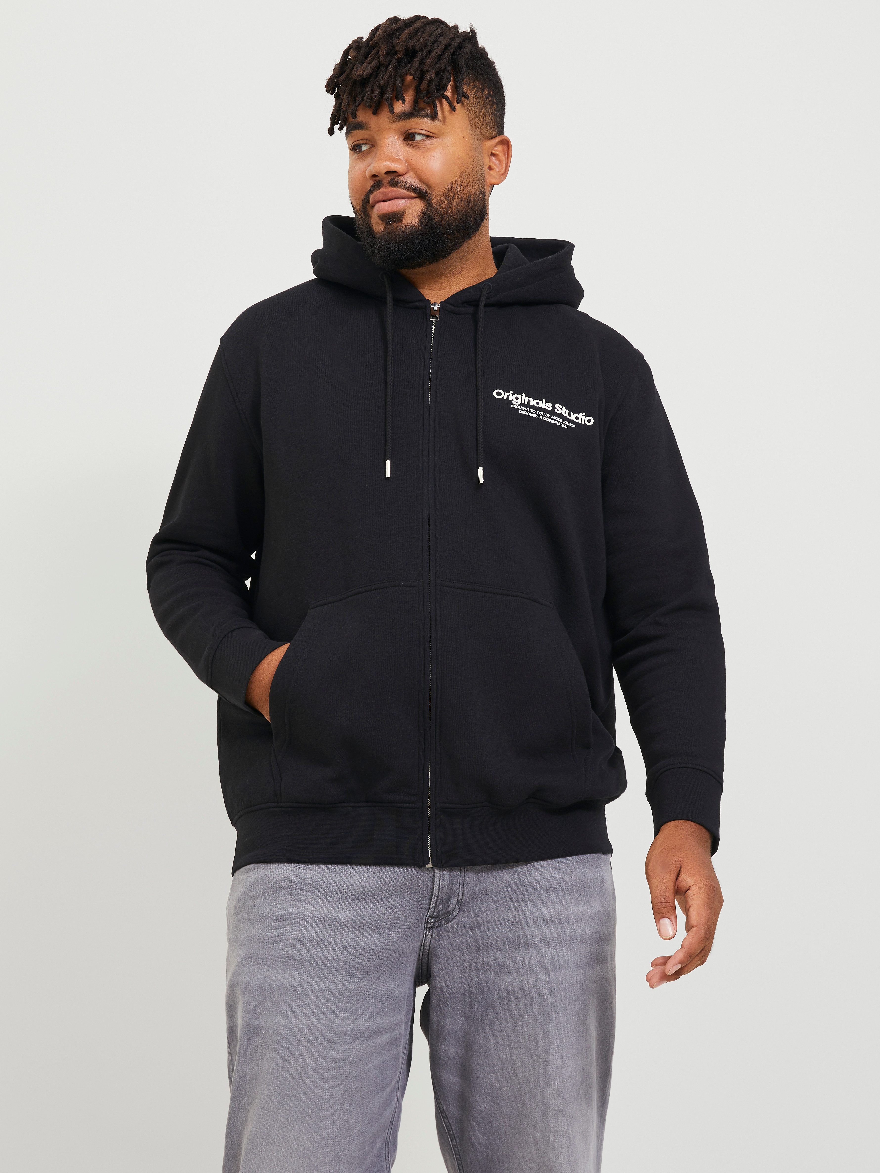 Jack & Jones PlusSize Kapuzensweatjacke JORVESTERBRO günstig online kaufen