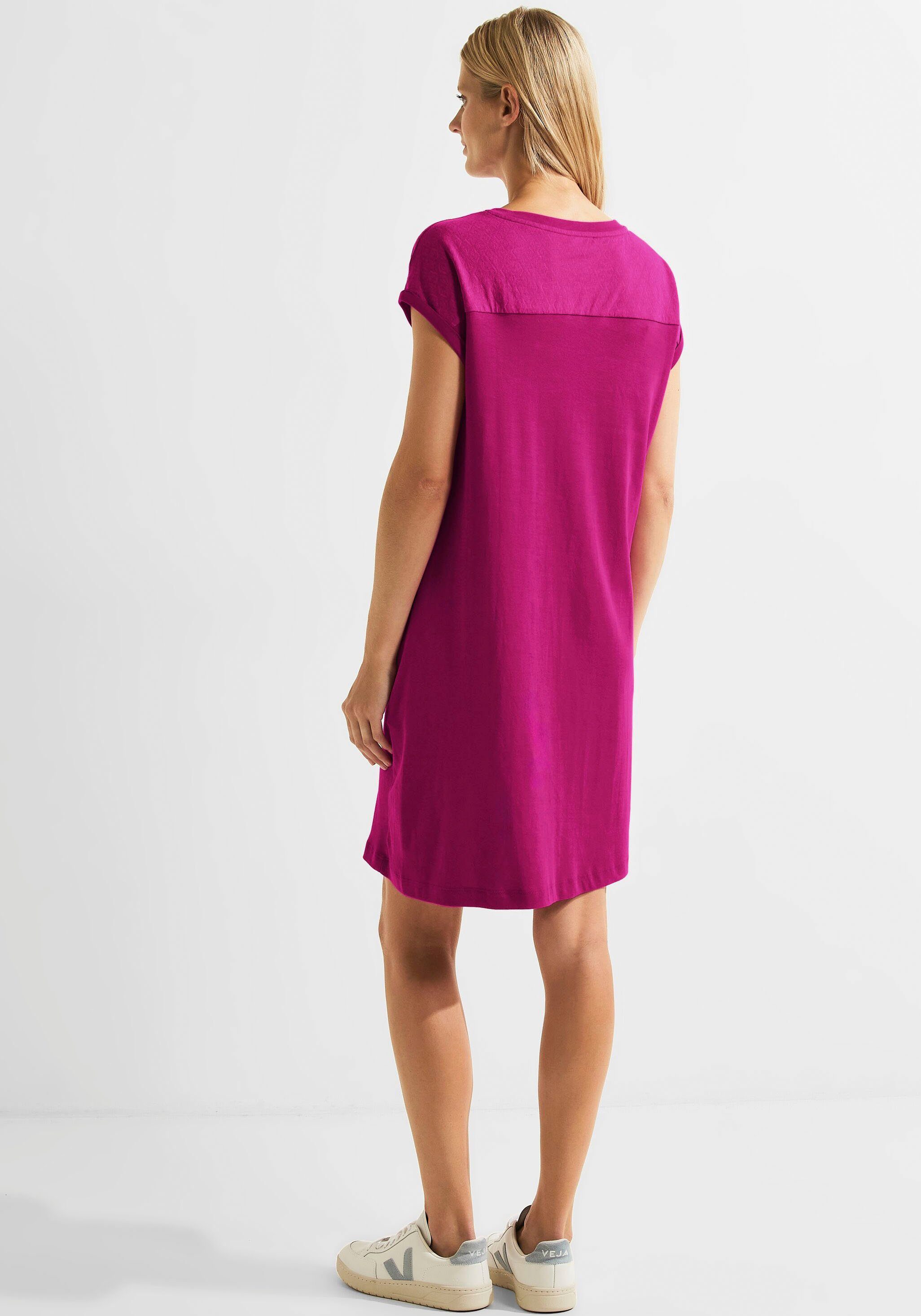 dekorativem Muster Minikleid pink cool mit Cecil