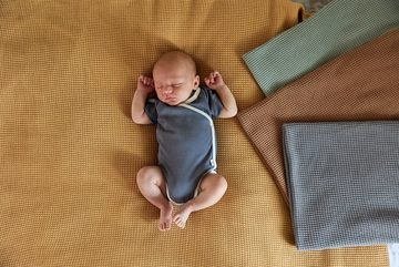 Babydecke Lässig Babydecke Waffeloptik 80 x 100 cm GOTS zertifiziert, LÄSSIG, Waffeloptik