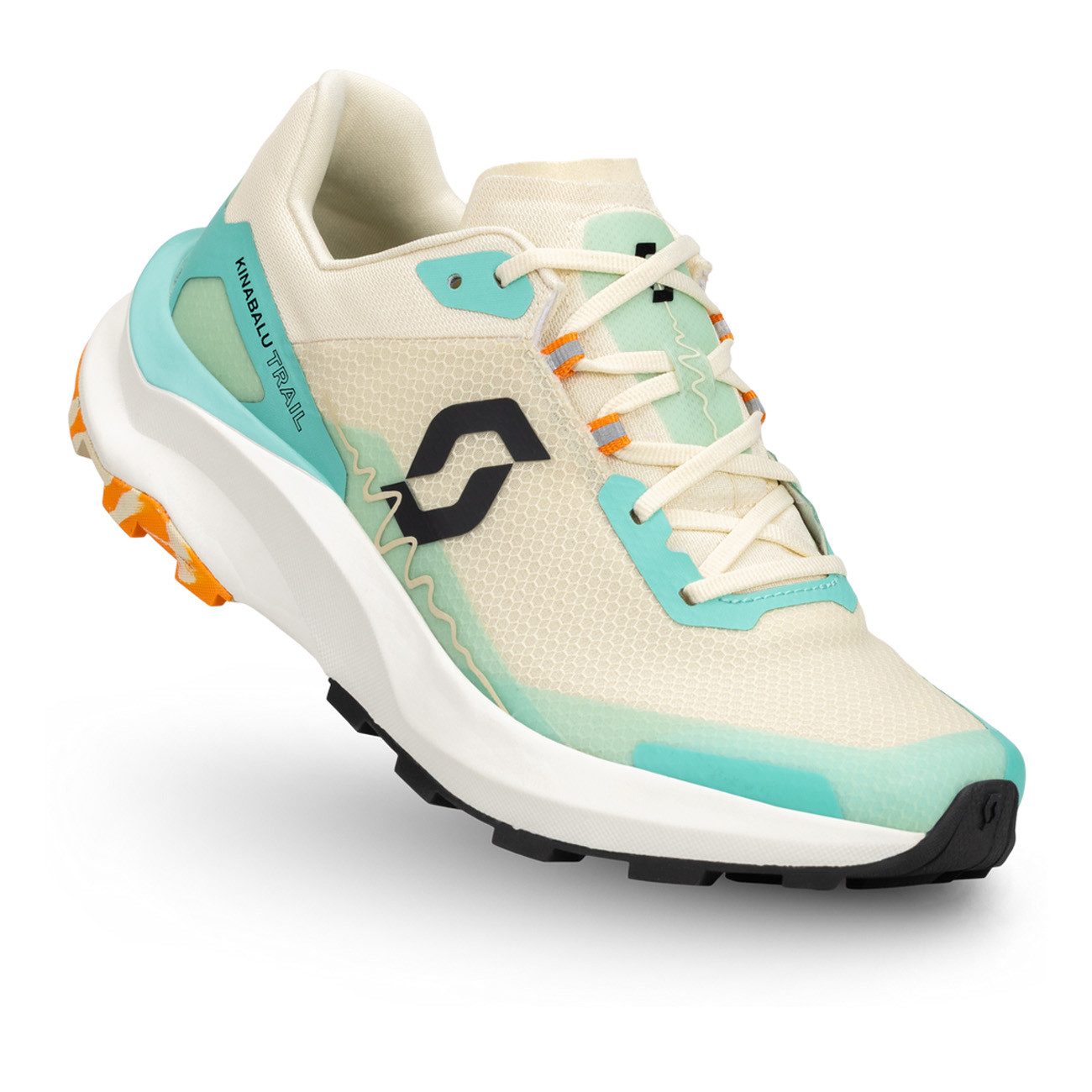 Scott Scott W's Kinabalu Trail Damen Cream Beige Cascade Blue Laufschuh
