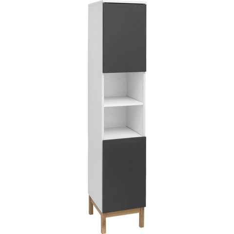 andas Hochschrank Stian mit 2 Türen, Einlegeboden, Push-to-open, Breite 30 cm, Höhe 160,5 cm