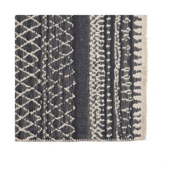 Teppich Teppich 80 x 150 cm Grau Beige Baumwolle, Bigbuy, Höhe: 10 mm