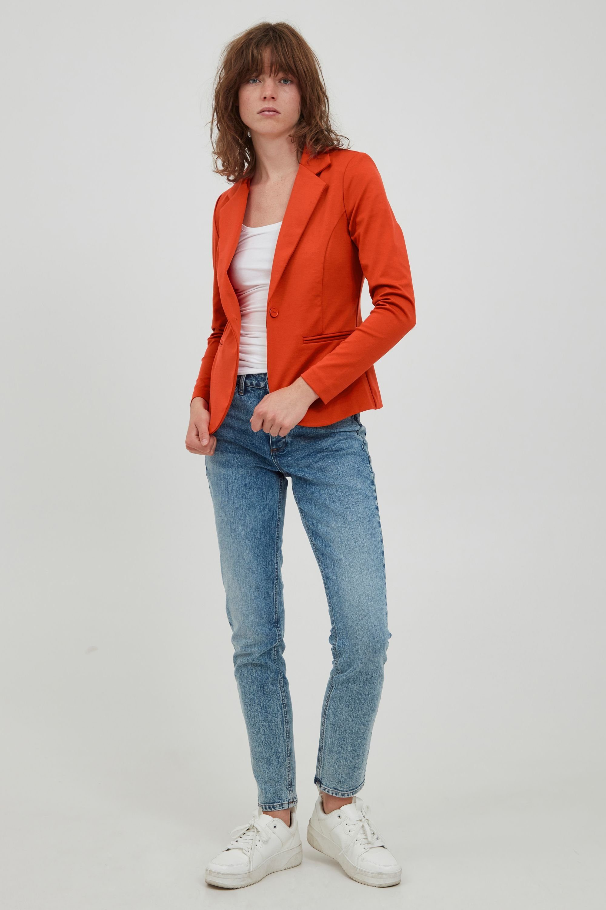 Ichi Sweatblazer IHKATE BL Pureed in (171449) Blazer - toller Pumpkin 20101801 Passform