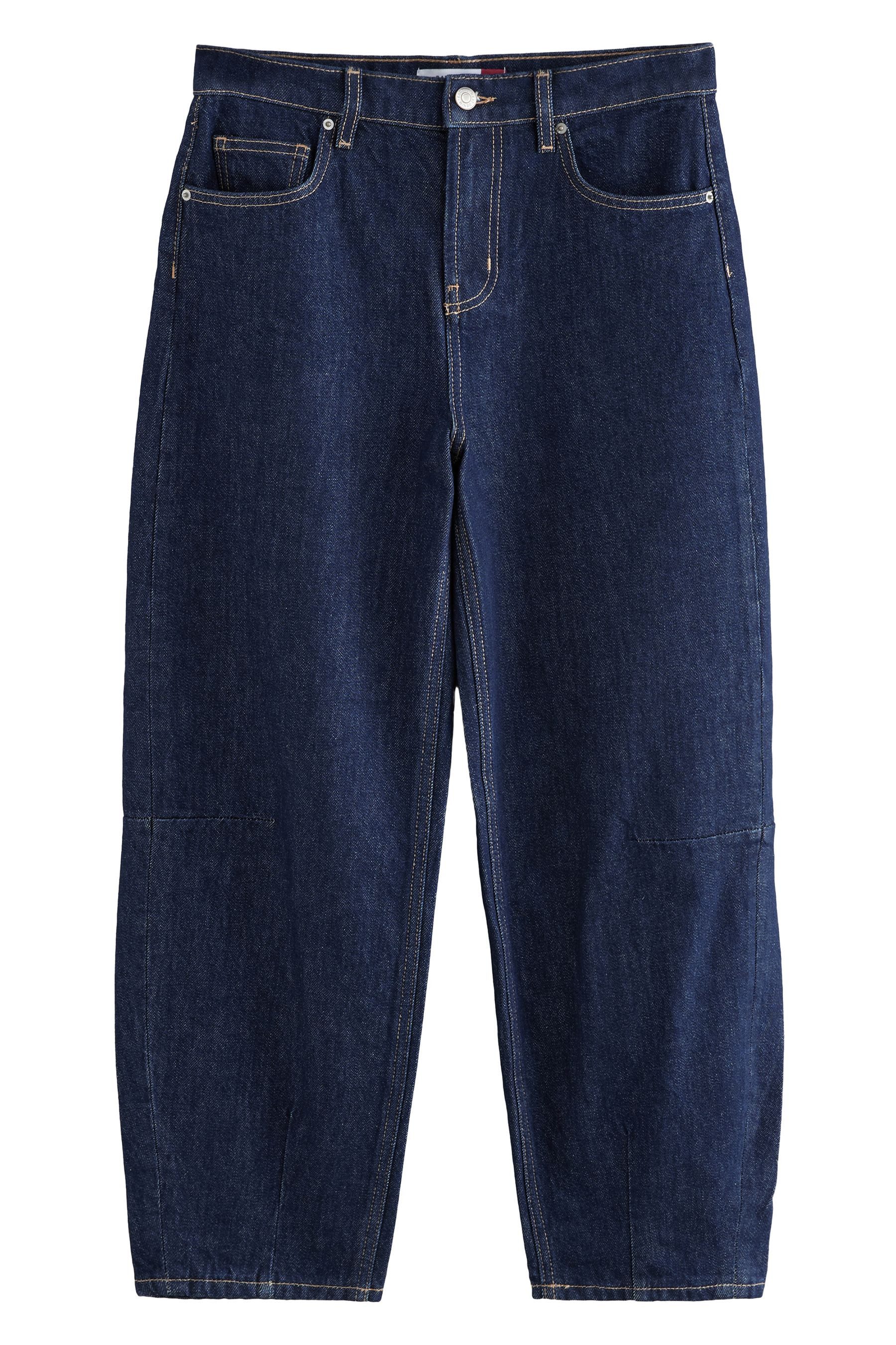 Next Tapered-fit-Jeans Barrel-Jeans mit hohem Bund (1-tlg)