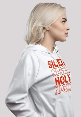 F4NT4STIC Hoodie Weihnachten silent night holy night Premium Qualität, Weihnachten, Geschenk