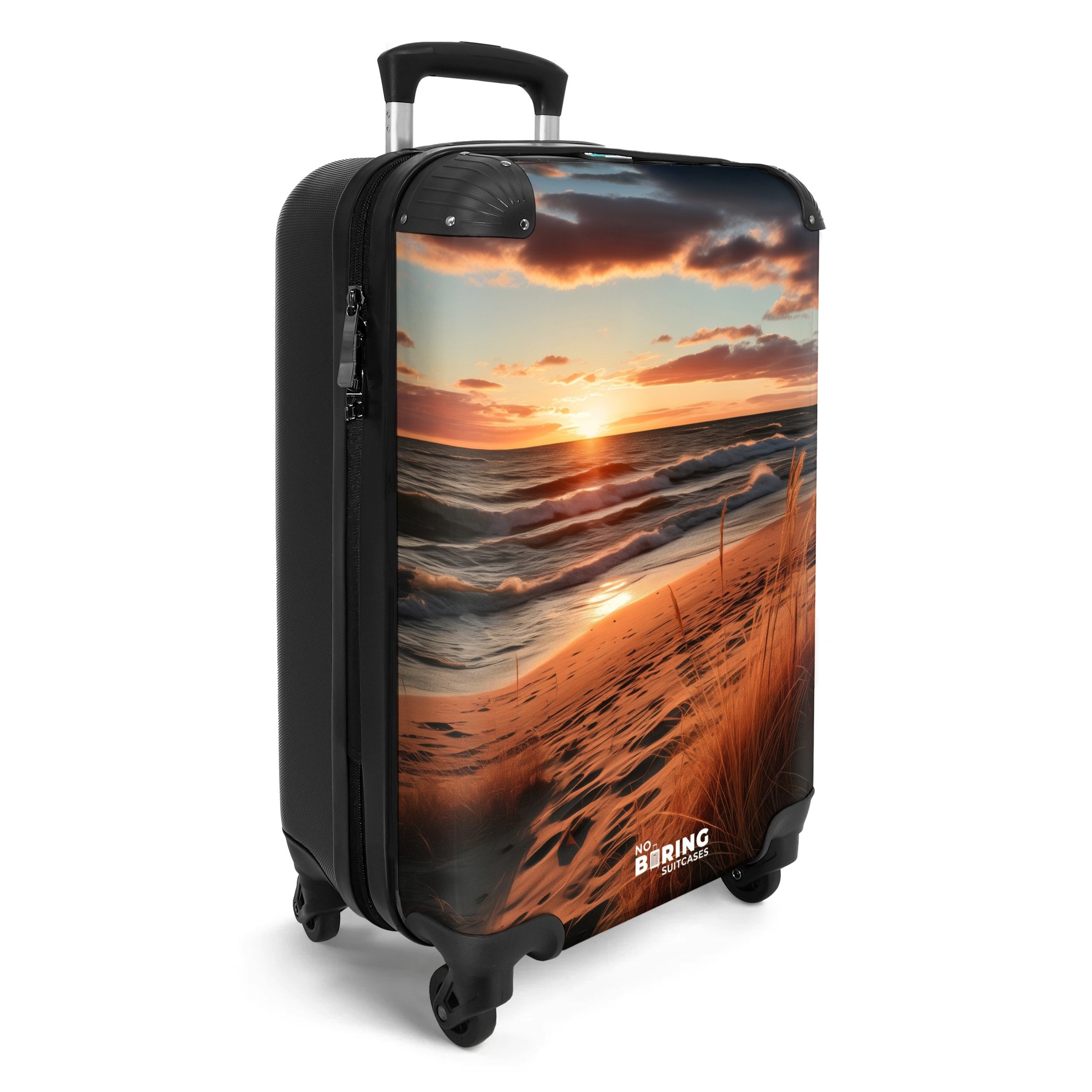 NoBoringSuitcases.com© Hartschalen-Trolley Meer bei Sonnenuntergang 55x35x2 günstig online kaufen