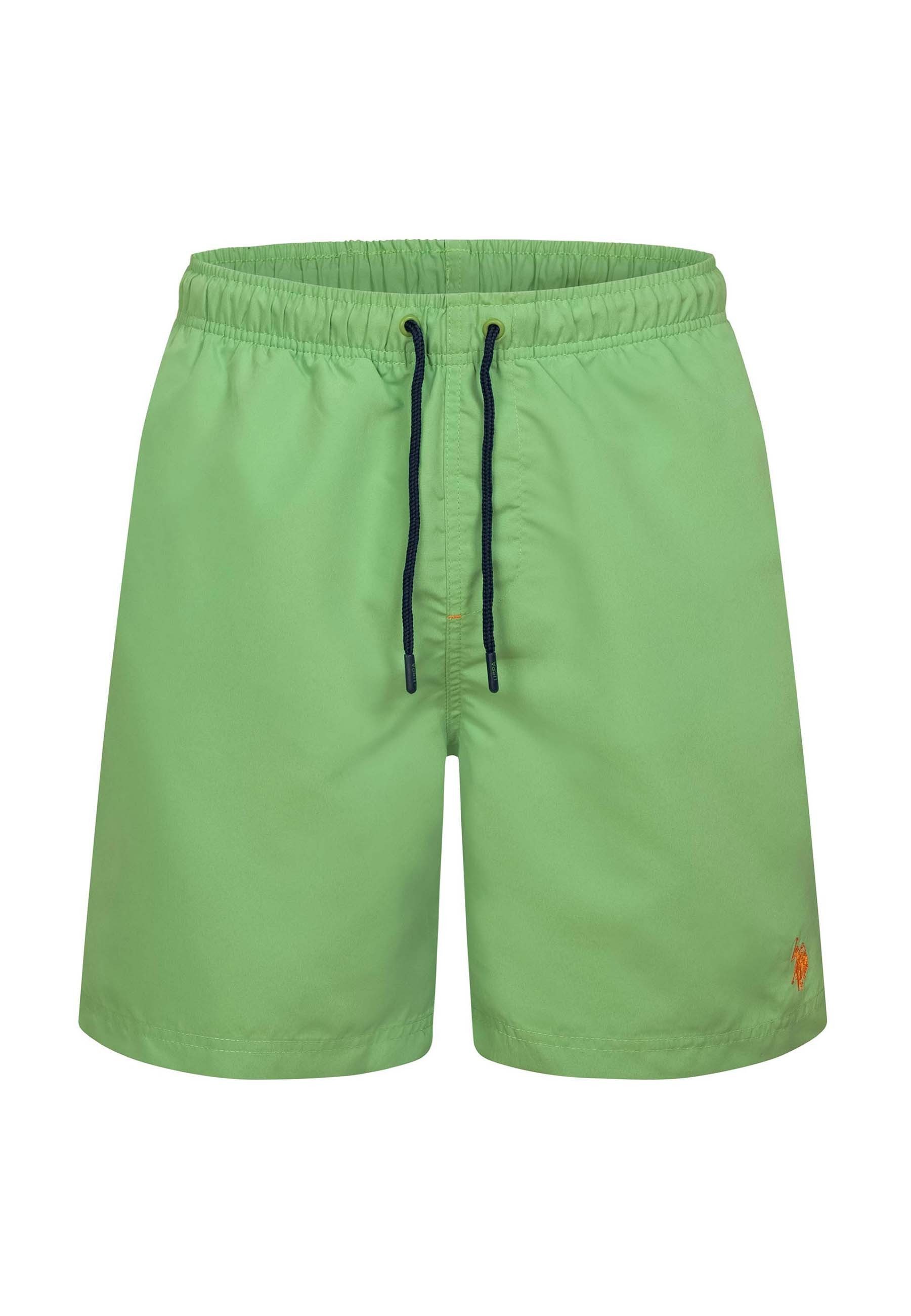 U.S. Polo Assn. Badeshorts USChrys - Schwimmshorts mit Netzfutter und Kordelzug Leichte Badehose mit elastischem Bund und Allover-Logo – Bild 5 von 5