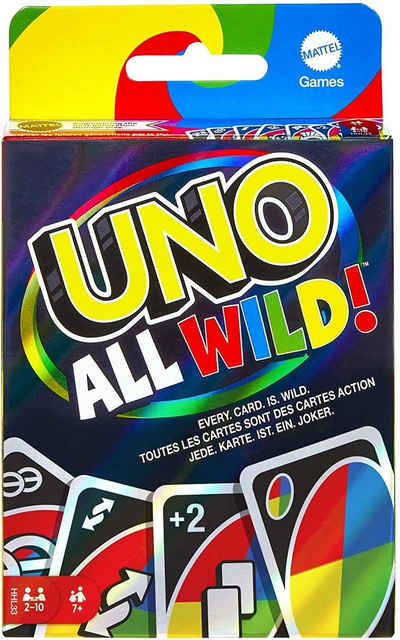 Mattel® Spiel, »UNO All Wild Kartenspiel«, Jede Karte ist ein Joker.