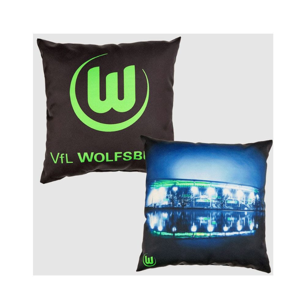 VfL Wolfsburg Dekokissen VfL Wolfsburg Kissen Stadion recycelt