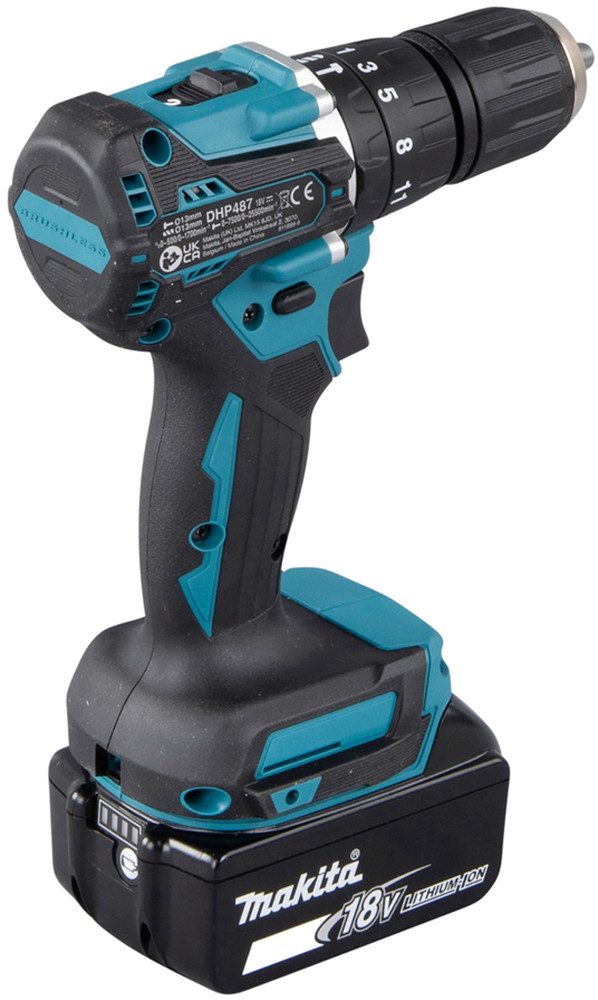 Makita Akku-Schlagbohrschrauber DHP487Z, ohne Akku und Ladegerät