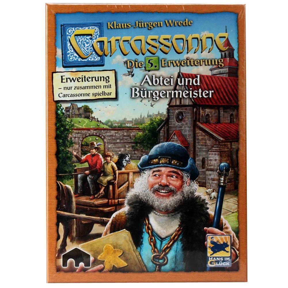 Spiel Carcassonne - Abtei und Bürgermeister 5. Erw.