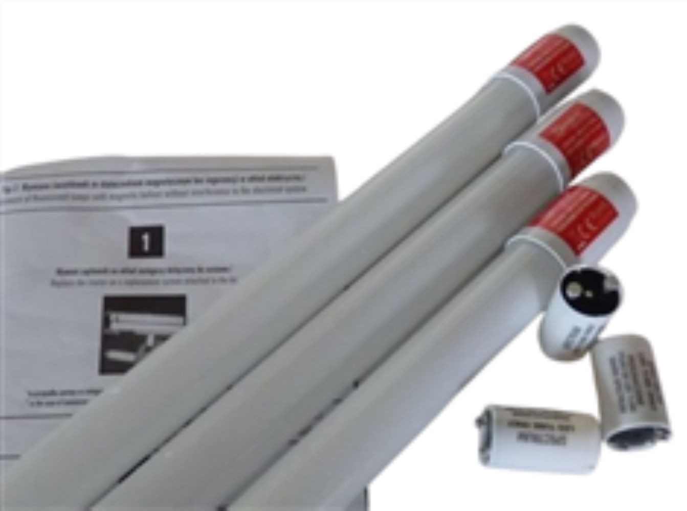 XENON LED Dekolicht 7594 LED Röhre 9 Watt T8 60 cm 1000 Lm Kunstst. 3erSatz Neutral Weiß, LED, Xenon / Neutral Weiß