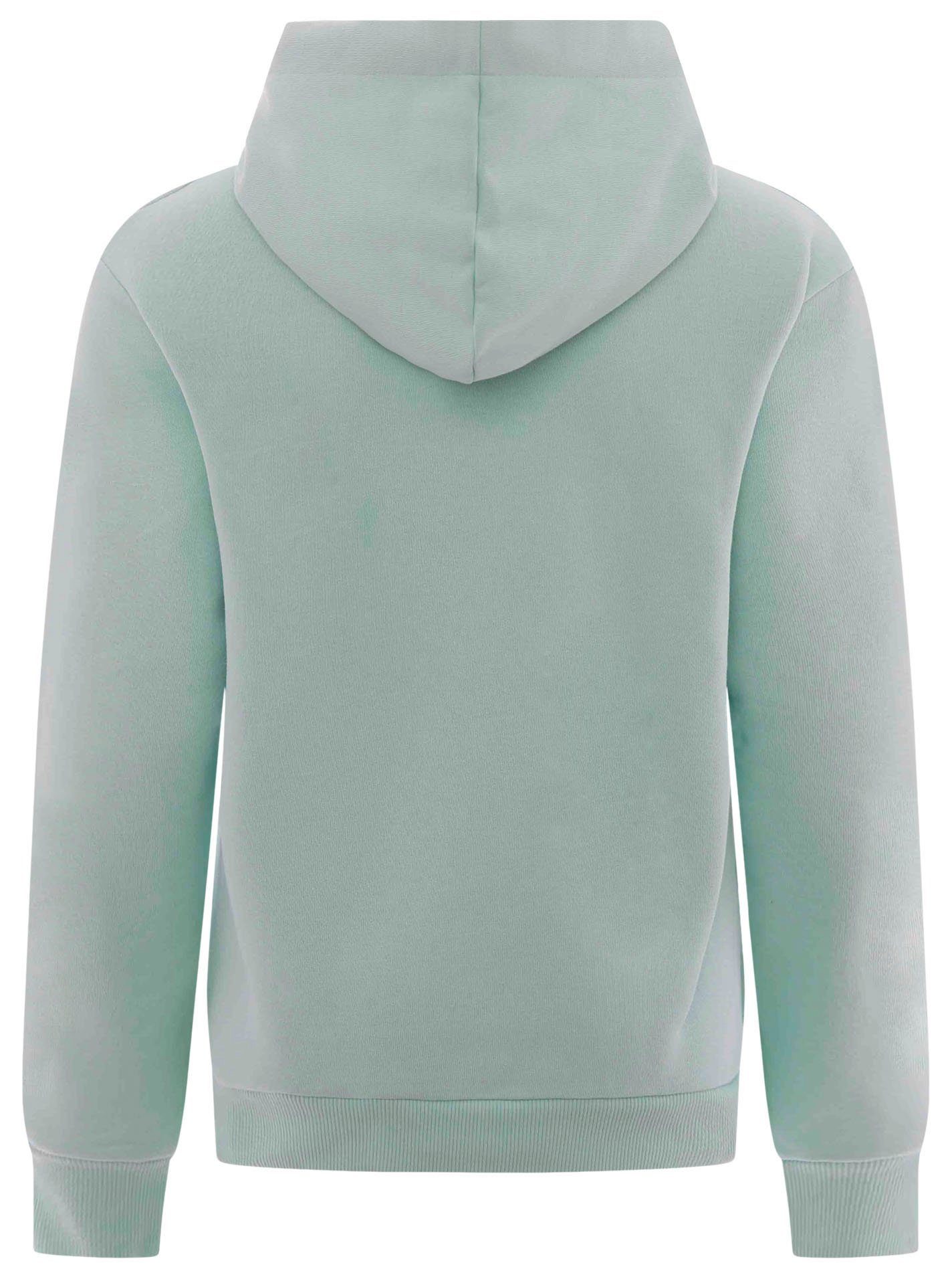 Zwillingsherz Sweatshirt in Pastell mit neonfarbener günstig online kaufen