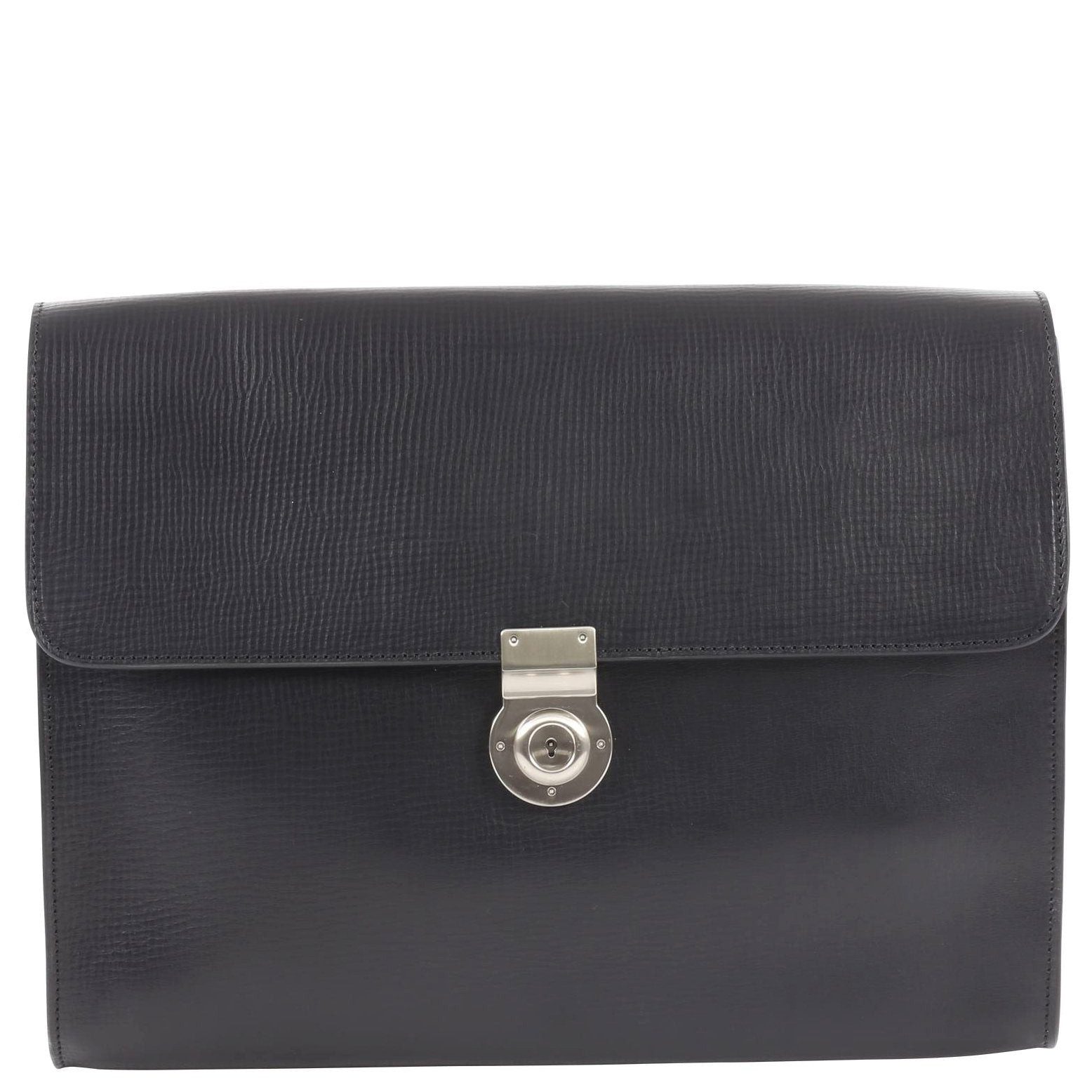 Schreibmappe Tradition - Konferenzmappe Leder 36 cm (schwarz)