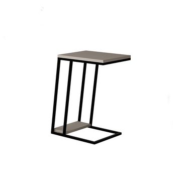 Decortie Beistelltisch Pal (1 Tisch), Modern C Form Beistelltisch,Mehrzweck mit Kreativität,30 x 40 x 57 cm