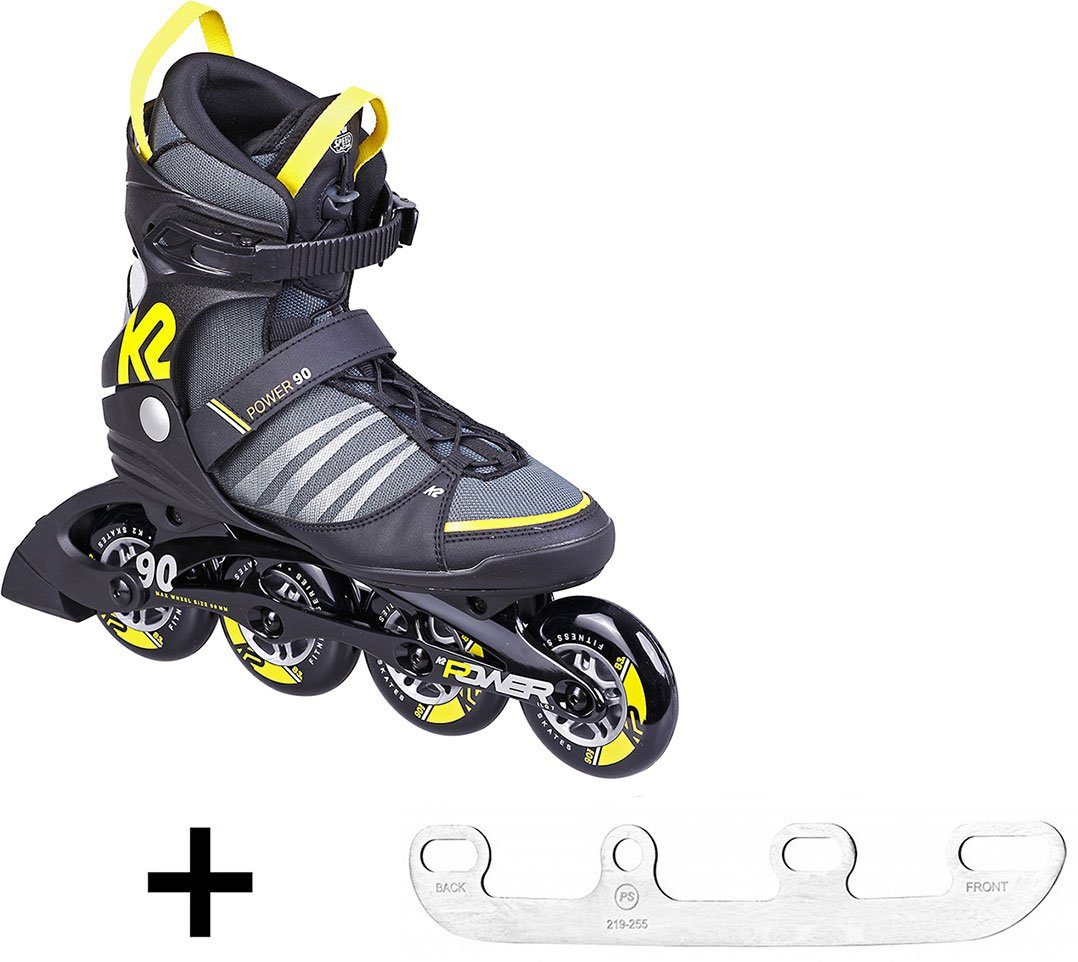 K2 Роликовые коньки K2 POWER 90 II SPEEDLACE LTD Inline Skate inkl Schlittschuh Eiskufen