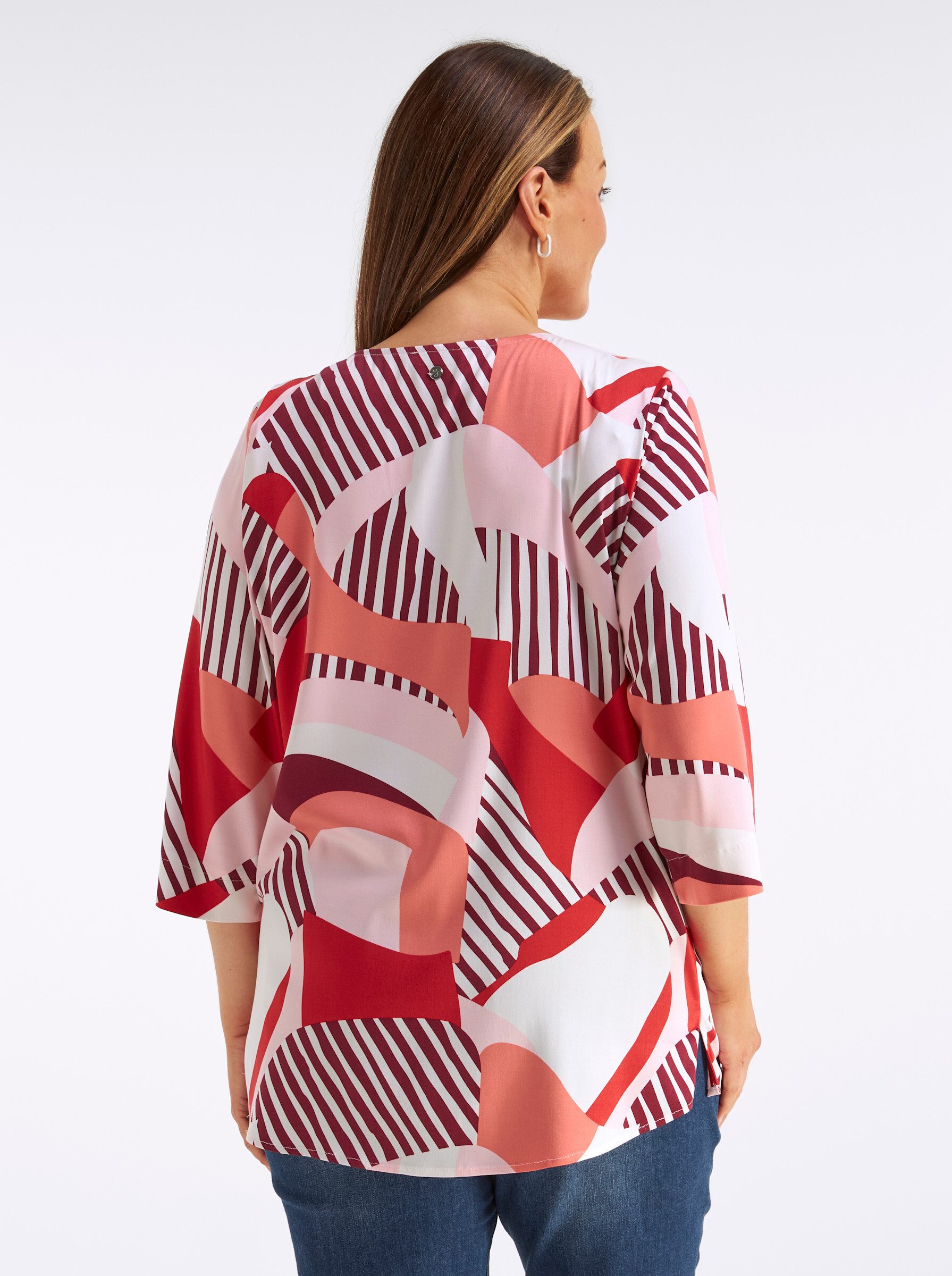 Sheego Klassische Bluse 3/4-Arm-Bluse 3/4-Arm günstig online kaufen