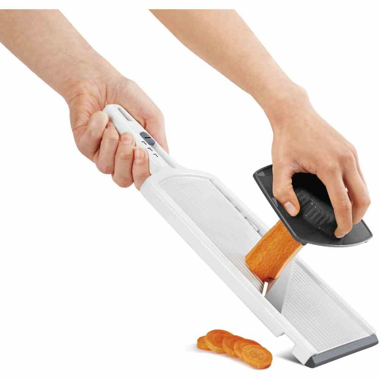 Metaltex Spätzlereibe Universalhobel Salat Six, ABS/Inox