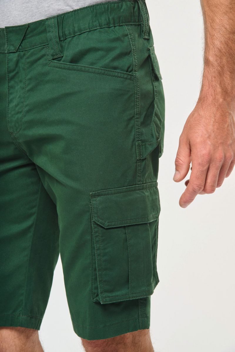 WK. Designed To Work Arbeitshose Umweltfreundliche Bermuda-Shorts mit mehreren Taschen
