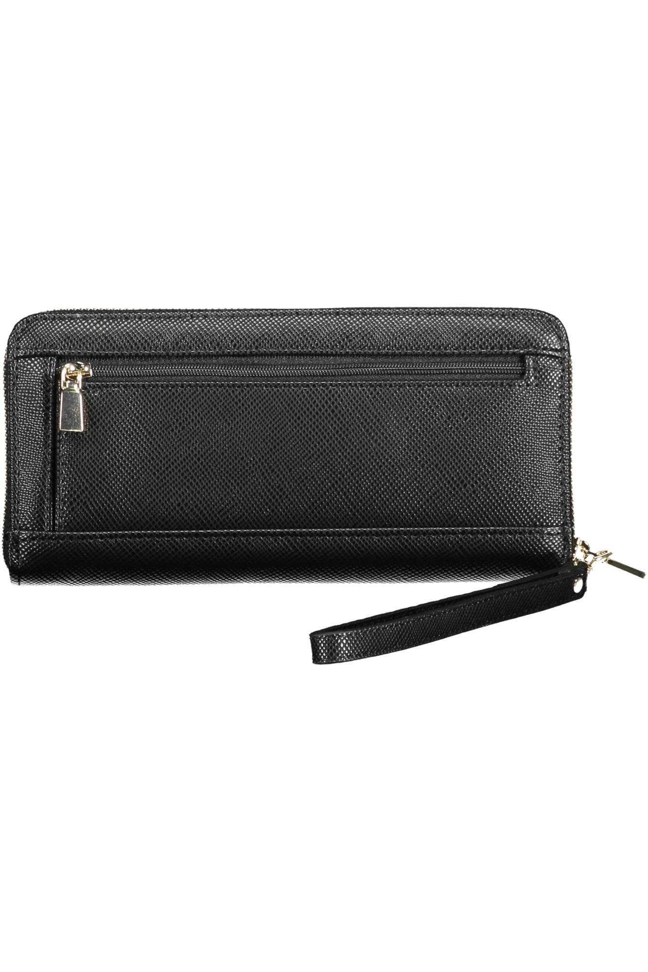 GUESS JEANS Geldbörse, Elegante Damengeldbörse Schwarz günstig online kaufen