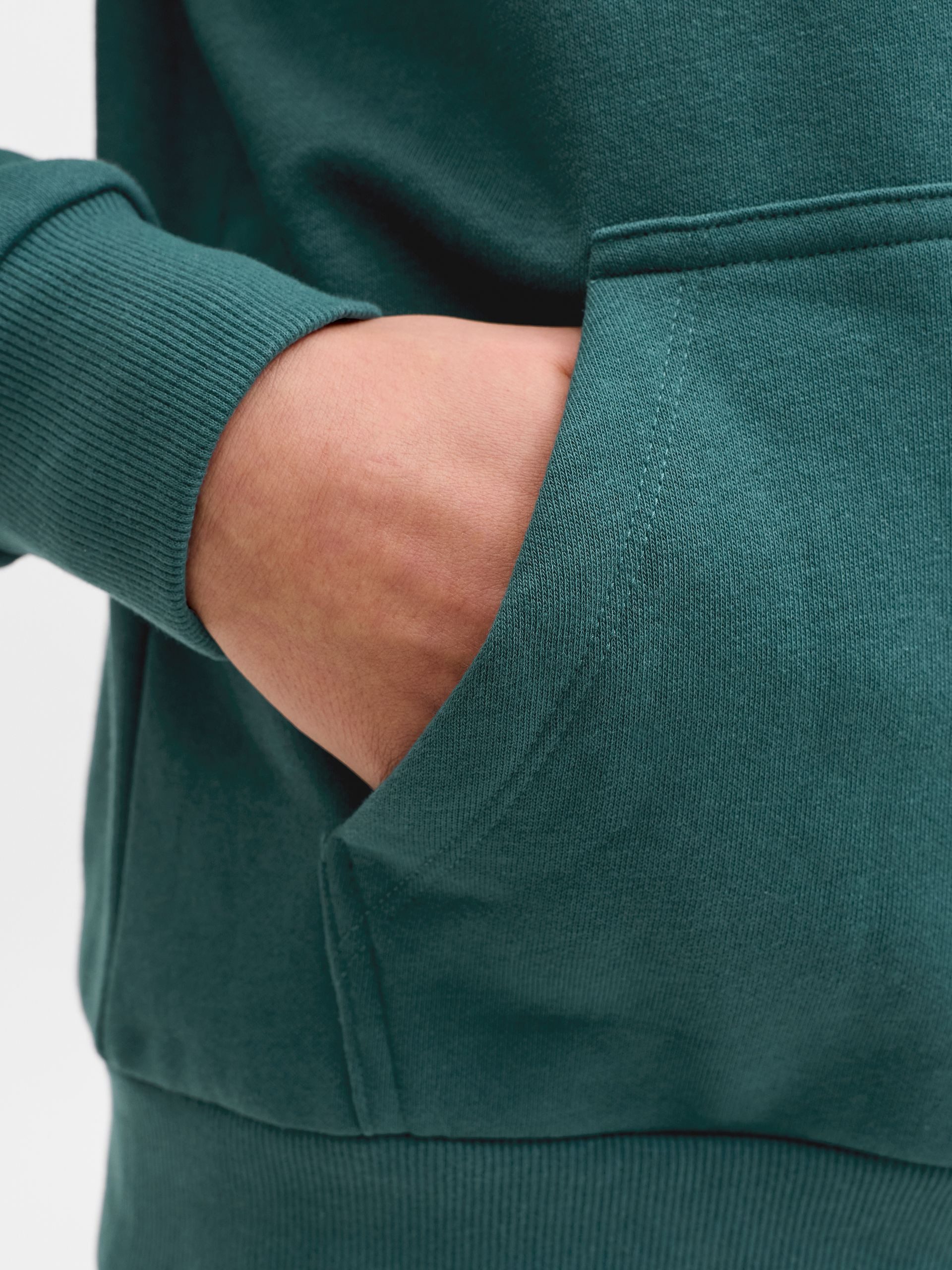 Jack & Jones Junior Sweatshirt JJECALEB VARSITY SWEAT HOOD JNR