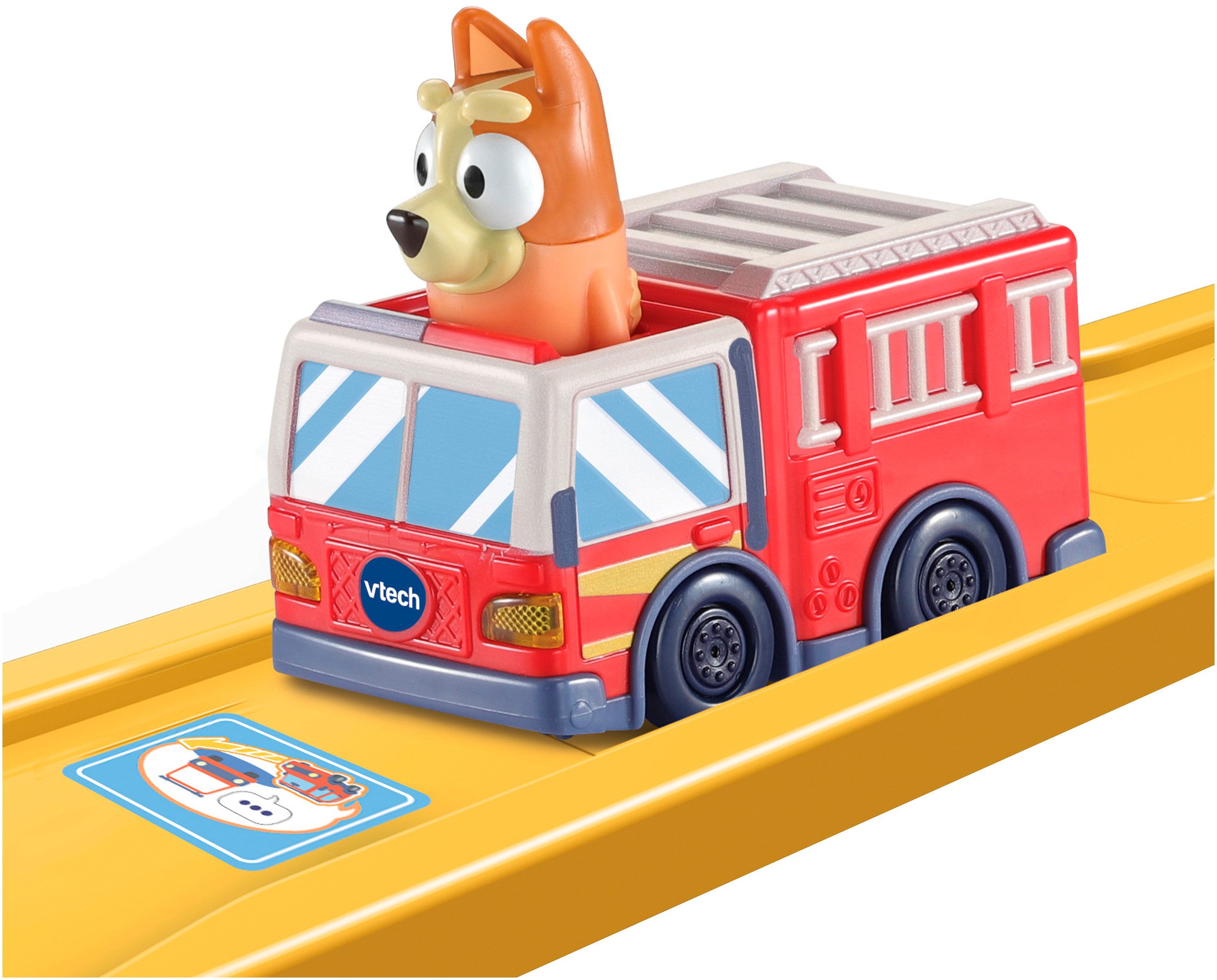 Vtech® Spielzeug-Feuerwehr Tut Tut Baby Flitzer, Bingos Feuerwehrauto
