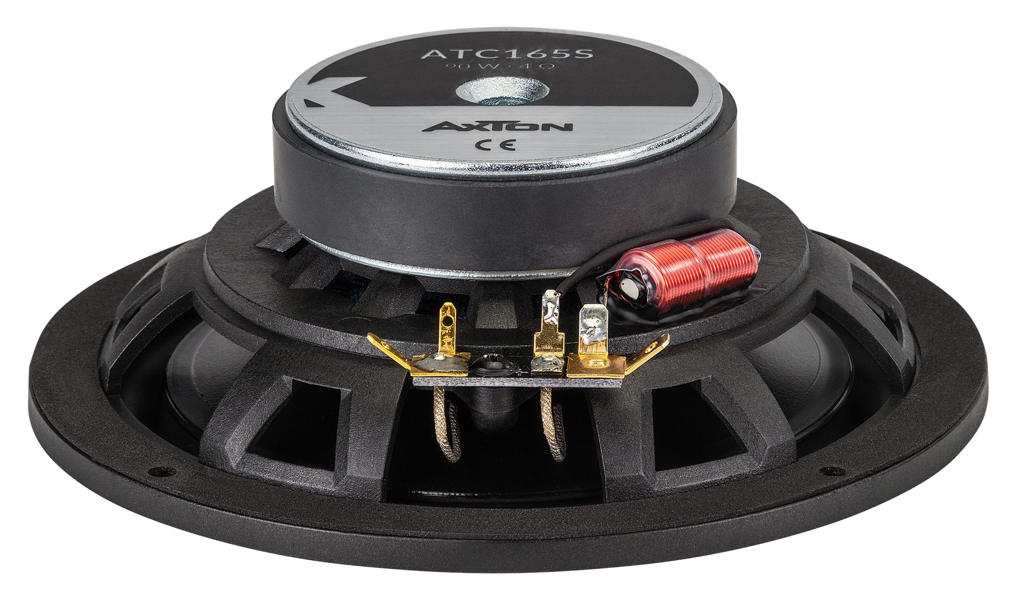 Axton ATC165S 2-Wege ATC165S Axton 16cm 16cm Lautsprecher System Auto-Lautsprecher (90 Kompo Lautsprecher Kompo 2-Wege System) W