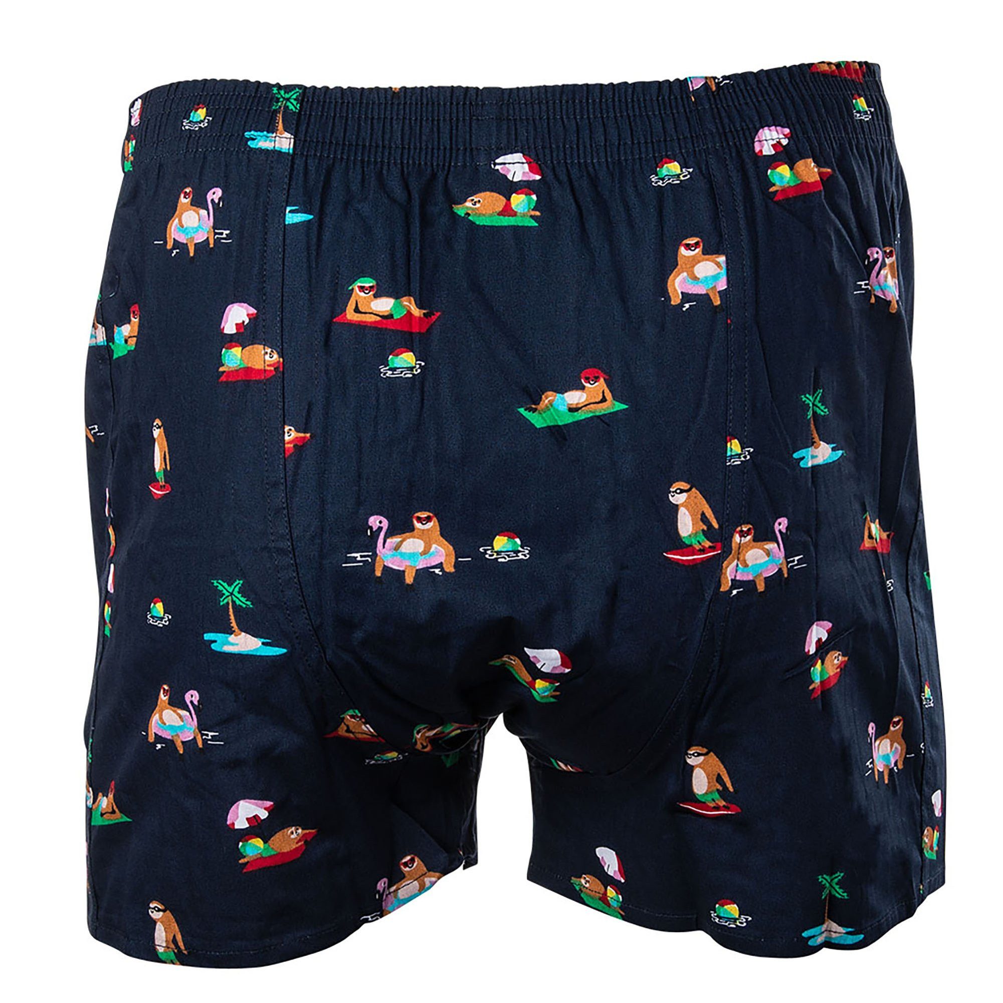 Boxershorts Herren Web-Boxershorts 1er Pack Baumwolle