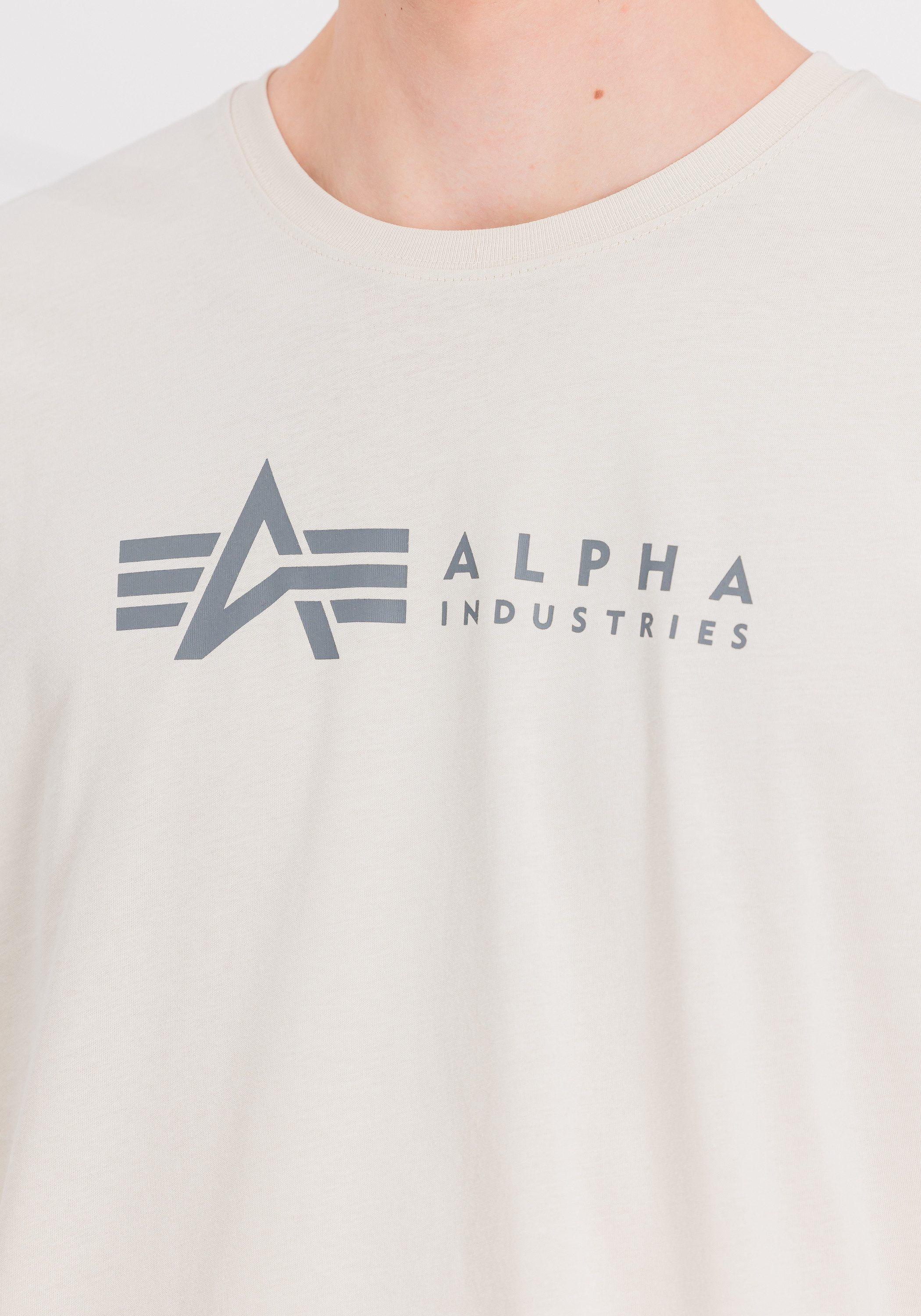 Alpha Industries T-Shirt Alpha Label T-Shirt 2 Pack