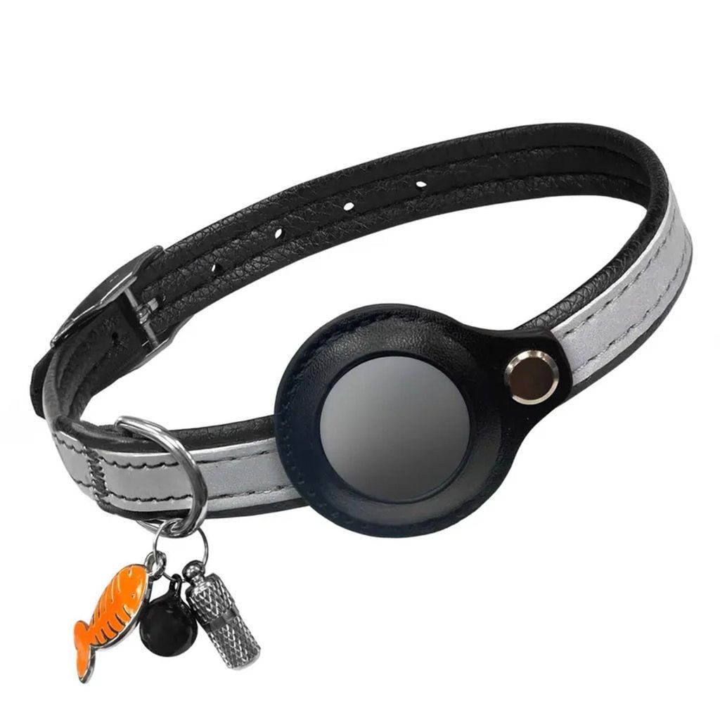 Vulpes Goods Katzen-Halsband Pets PRO, AirTag-Halter, reflektierend, verstellbar