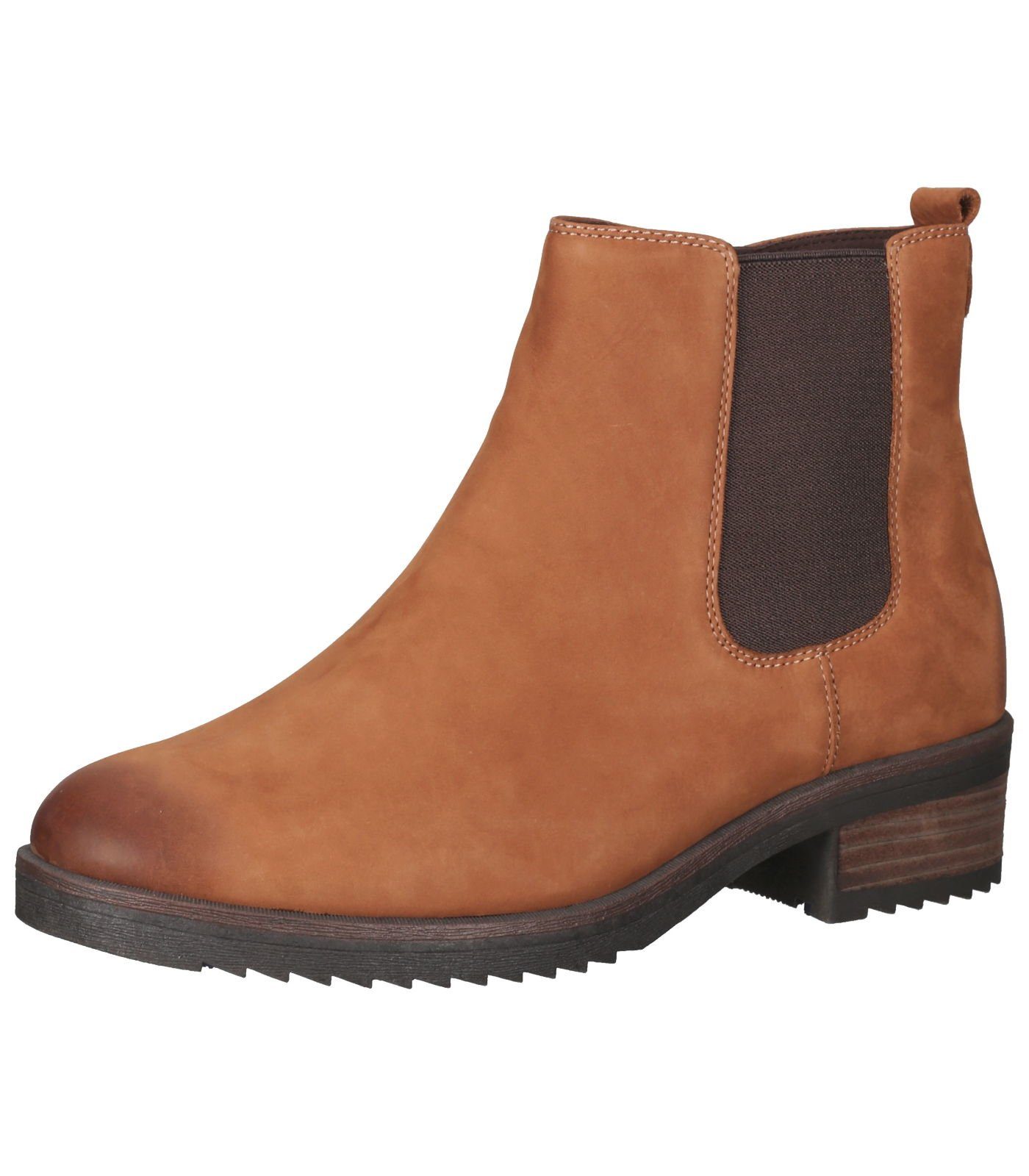 Caprice Stiefelette Nubukleder Stiefelette Muscat