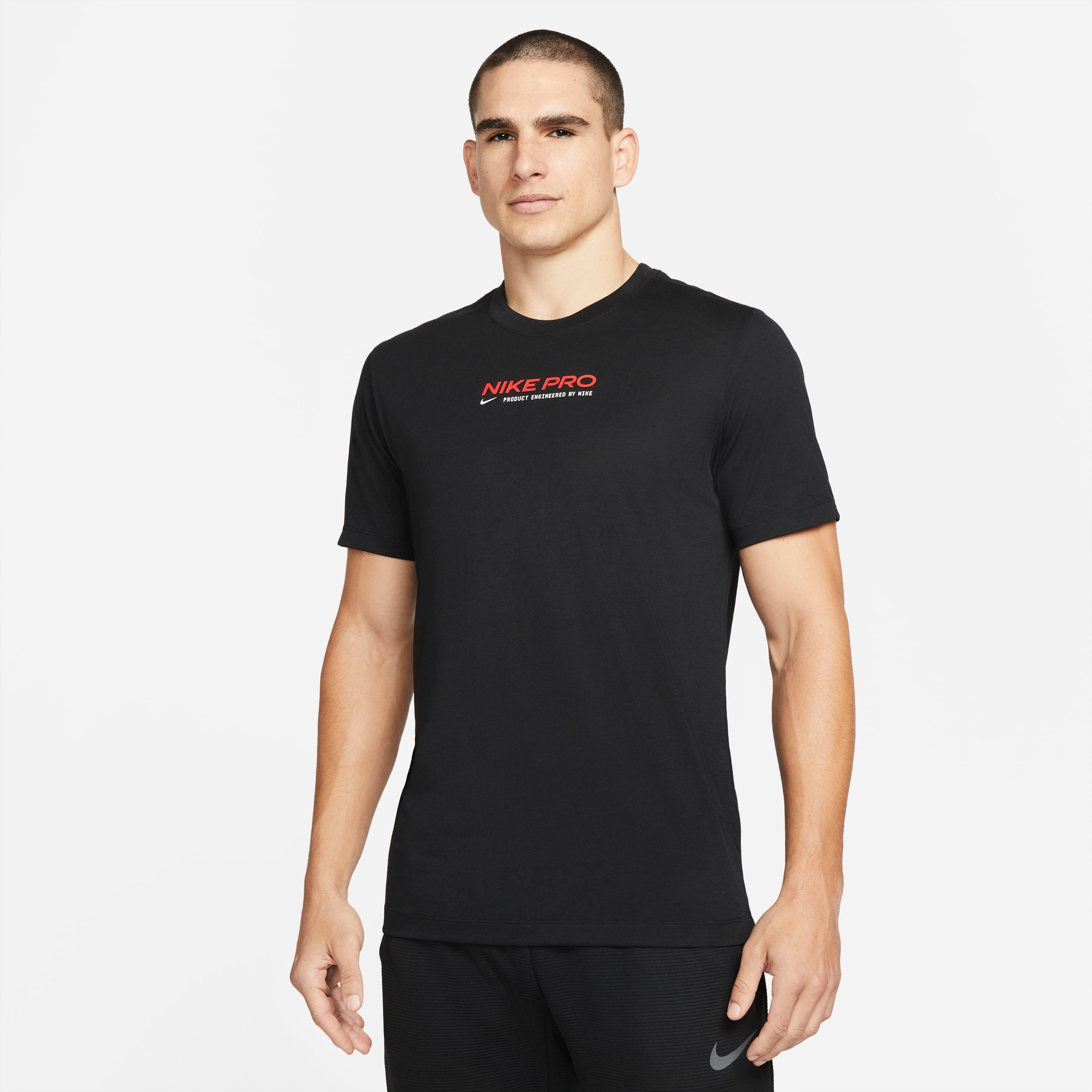 Nike Trainingsshirt Pro Men's Dri-FIT Training BLACK T-Shirt